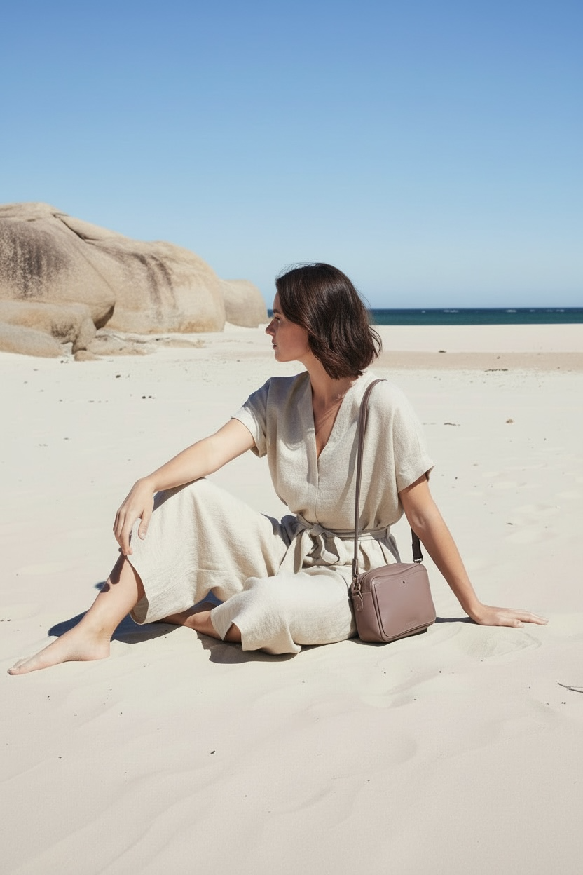 Nixie Leather Camera Crossbody – Antelo