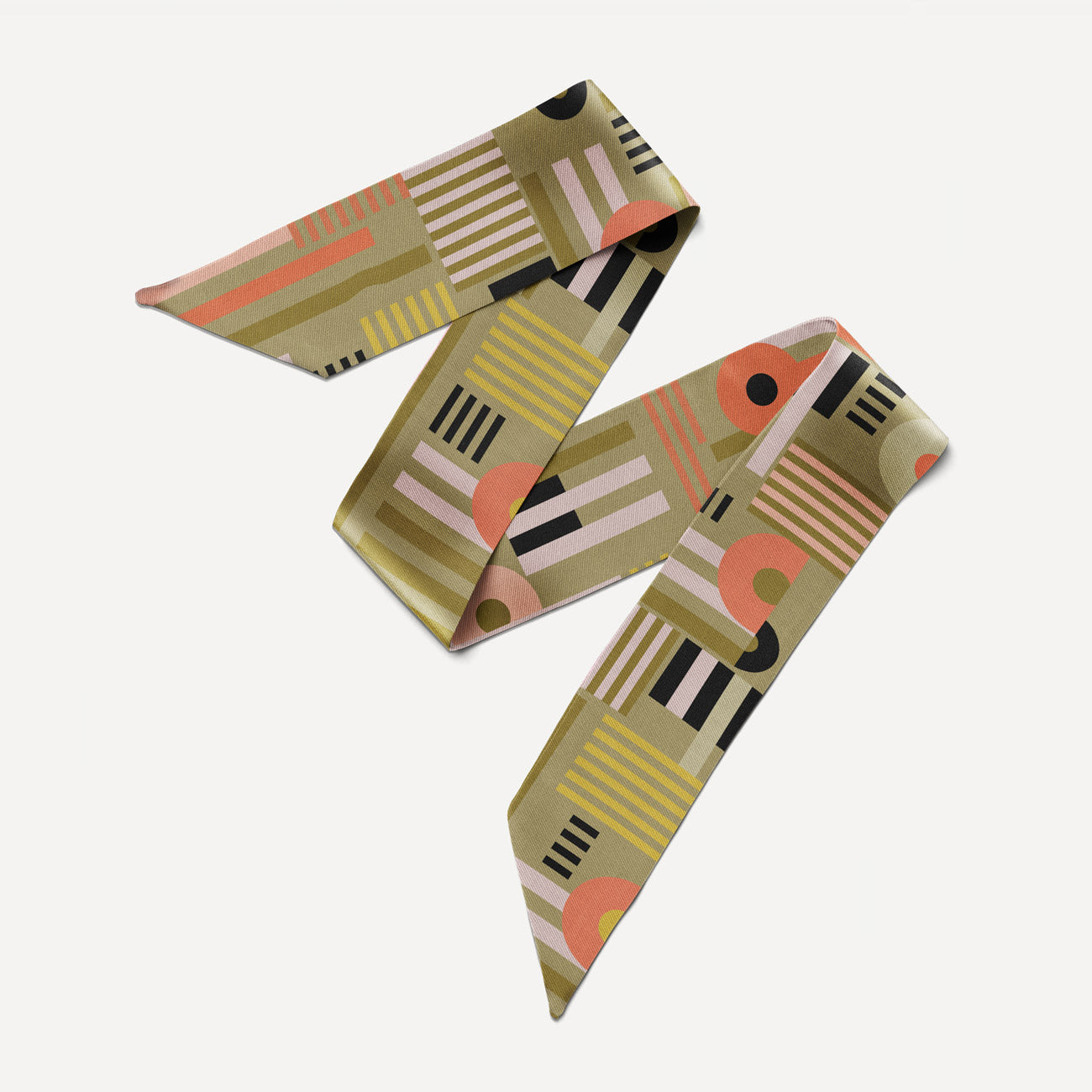 Wanderland Collective Silk Twilly