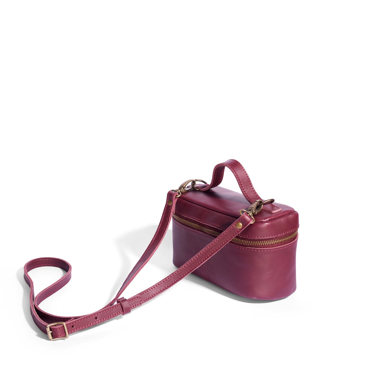 Sigma leather vanity crossbody