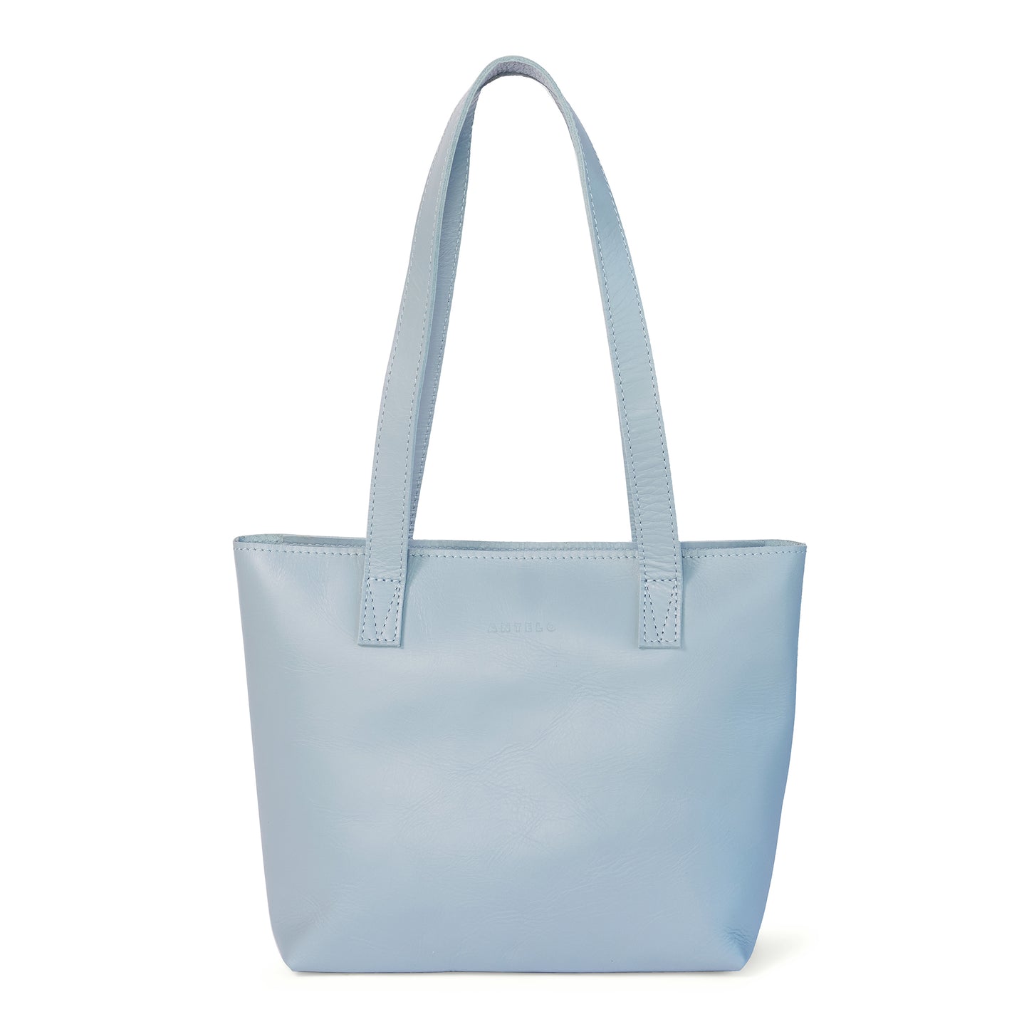 Milly Unlined Midi Leather Tote with Zip - CLEARANCE