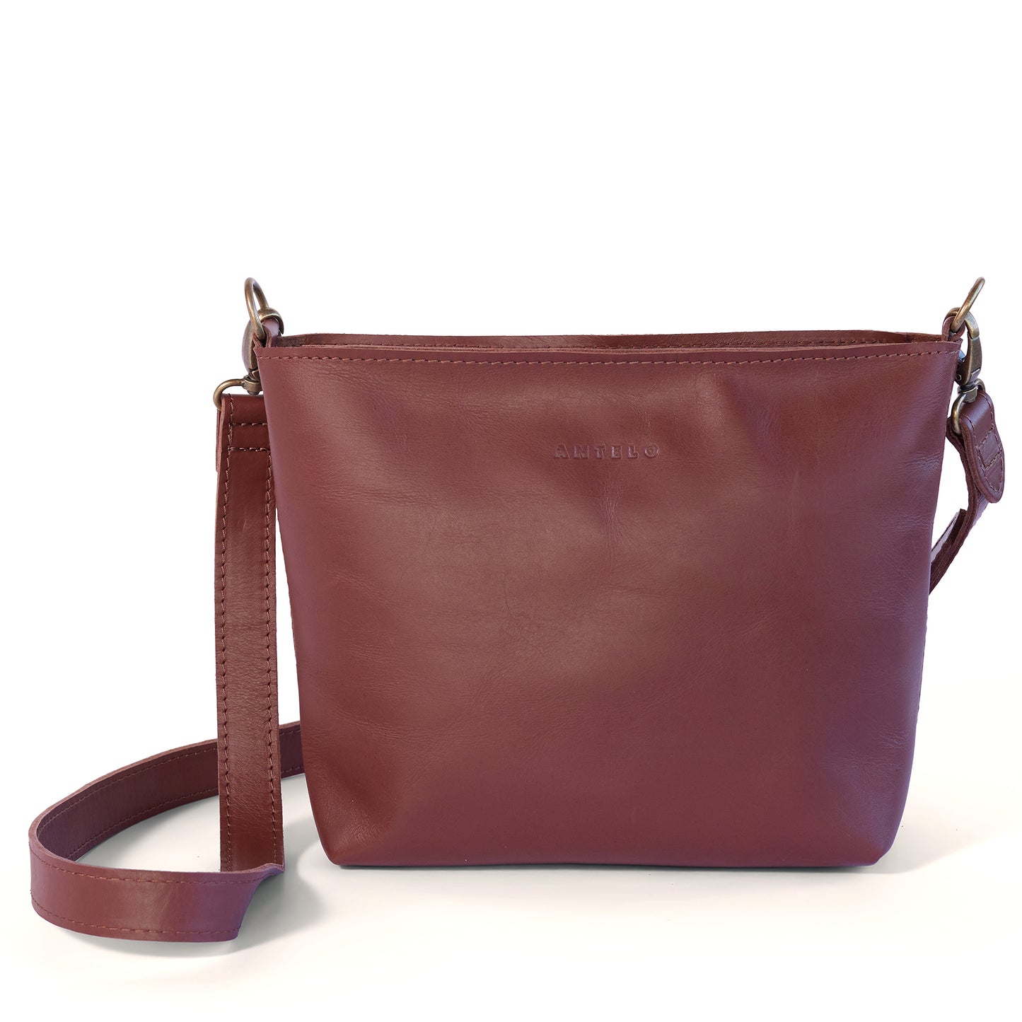 Maxie Petite leather Crossbody - LAST OF KIND
