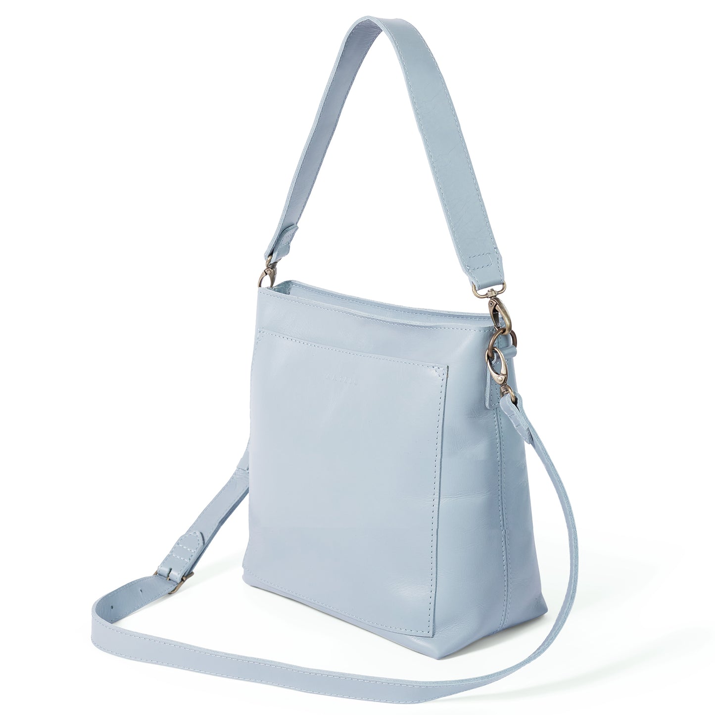 Josie Prism Leather Shoulder Bag with Sling - LAST OF KIND