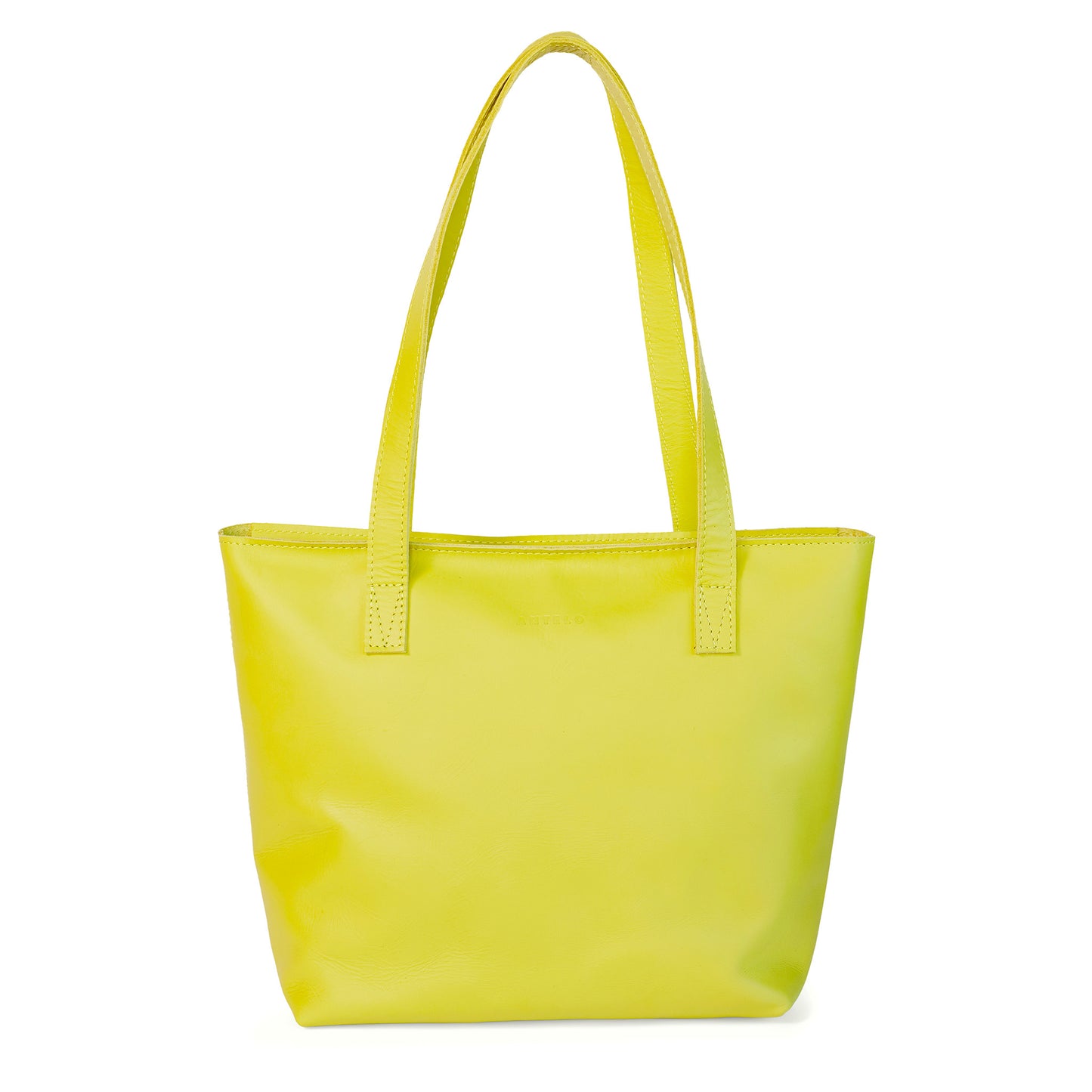 Emmy unlined Leather Tote with Zip - MINOR FLAW