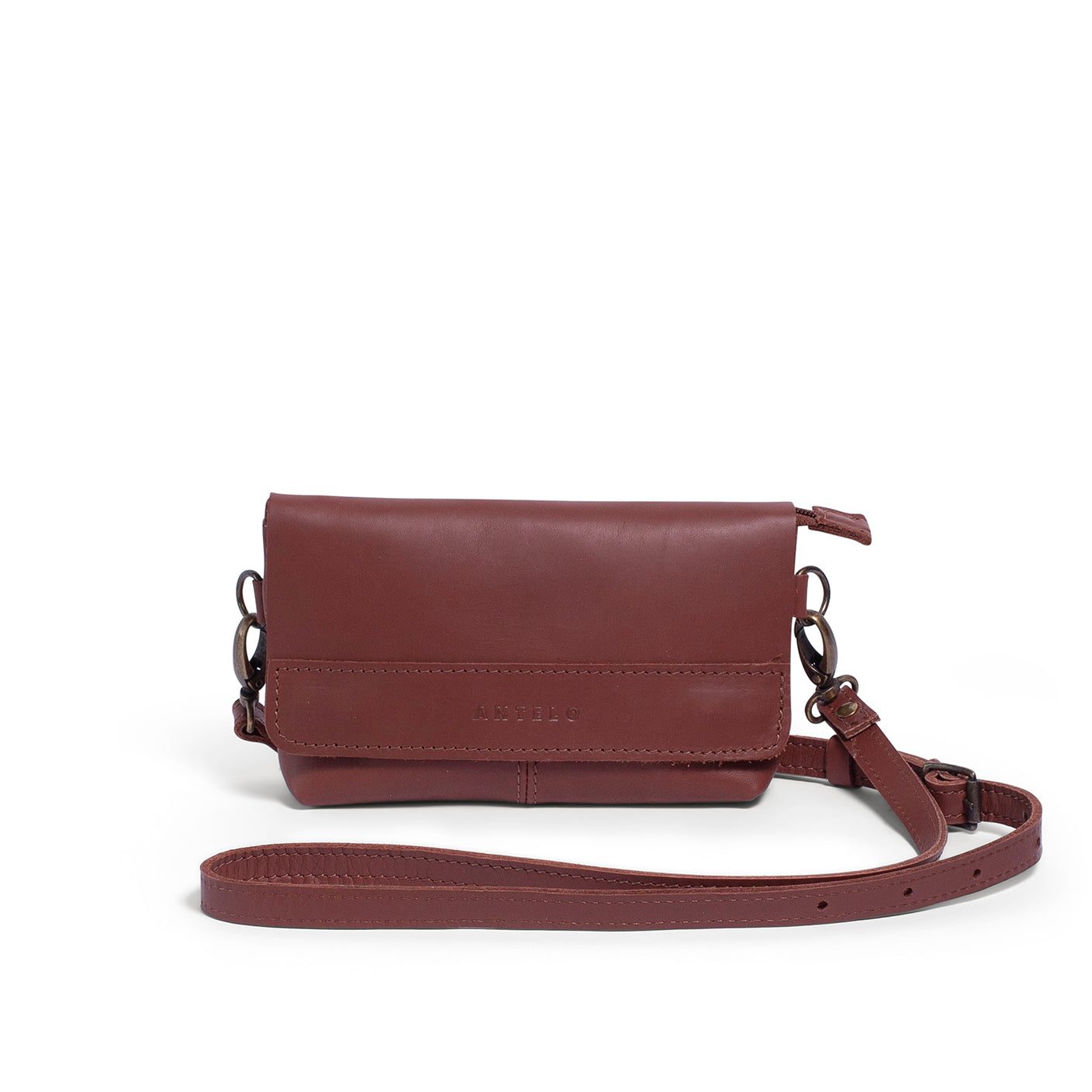 Alfi Micro Leather Crossbody