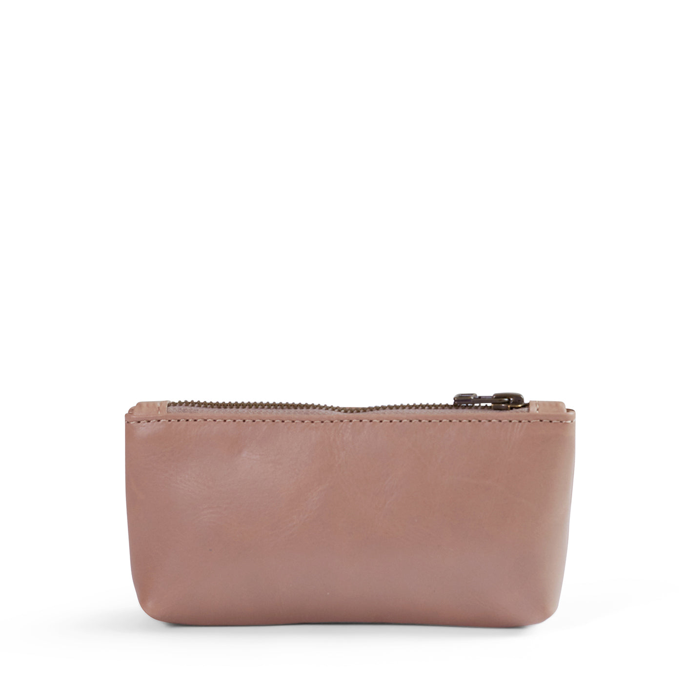 Sofia leather zip pouch - End of Range