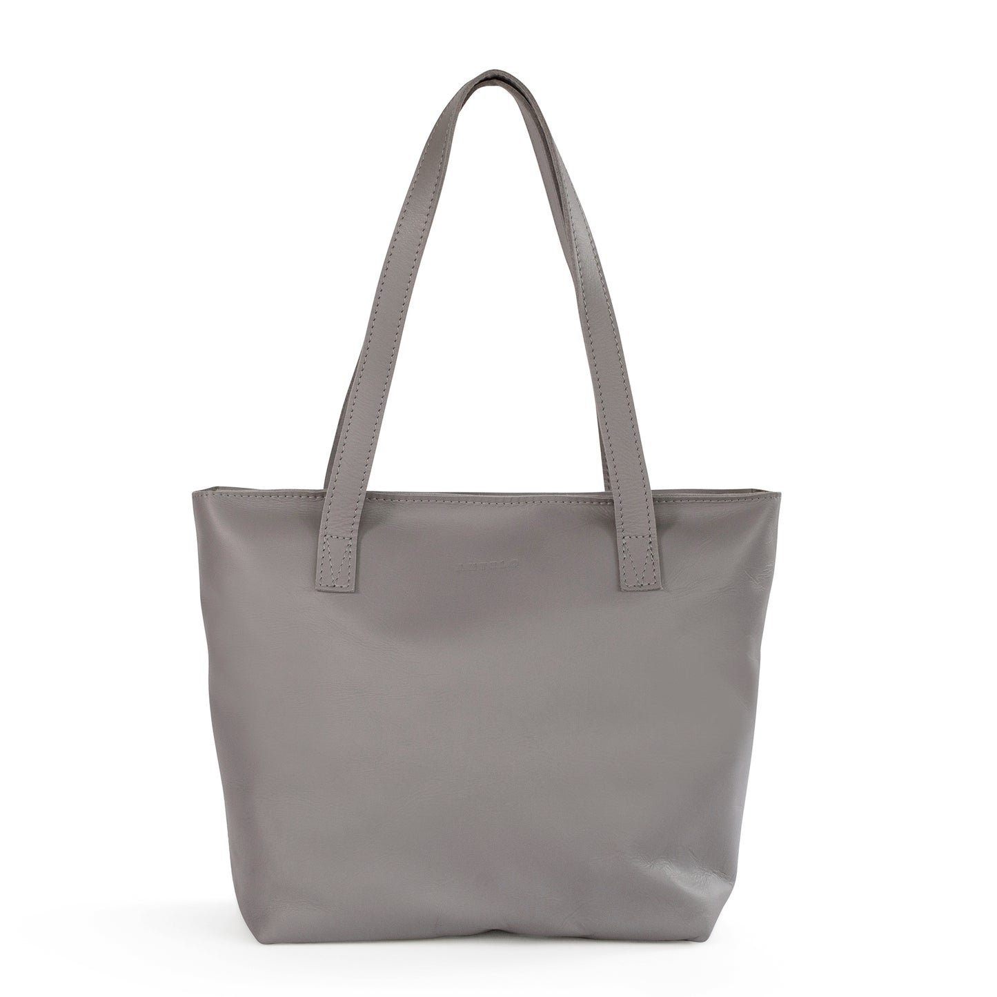 Emmy unlined Leather Tote with Zip - MINOR FLAW