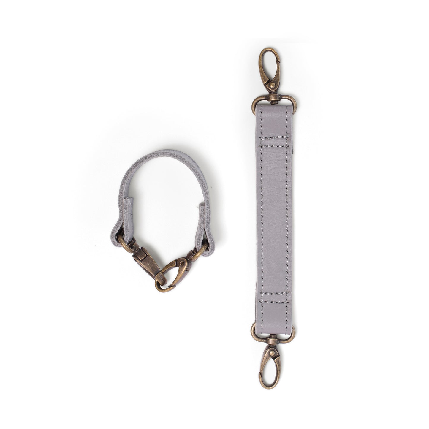 Leather Stroller Strap Set of 2 - End of Range