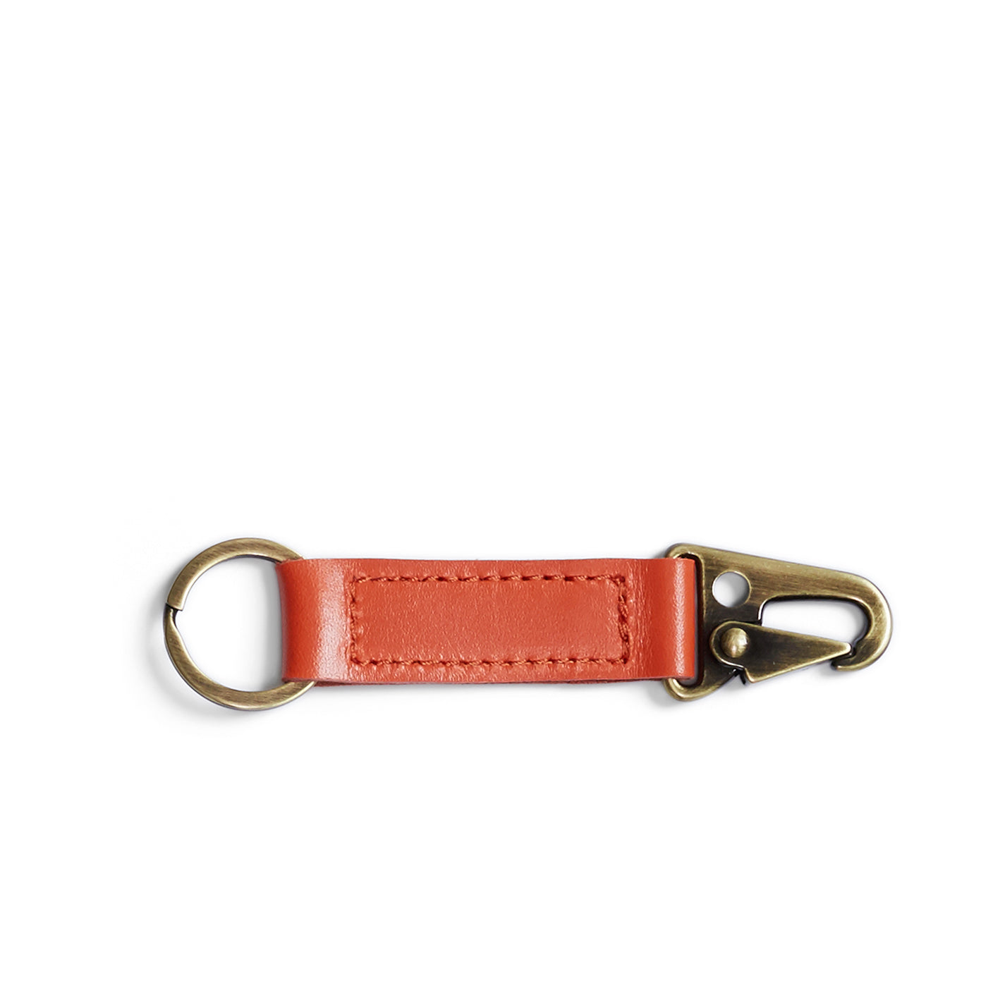 Rocco Leather Carabiner Keyring