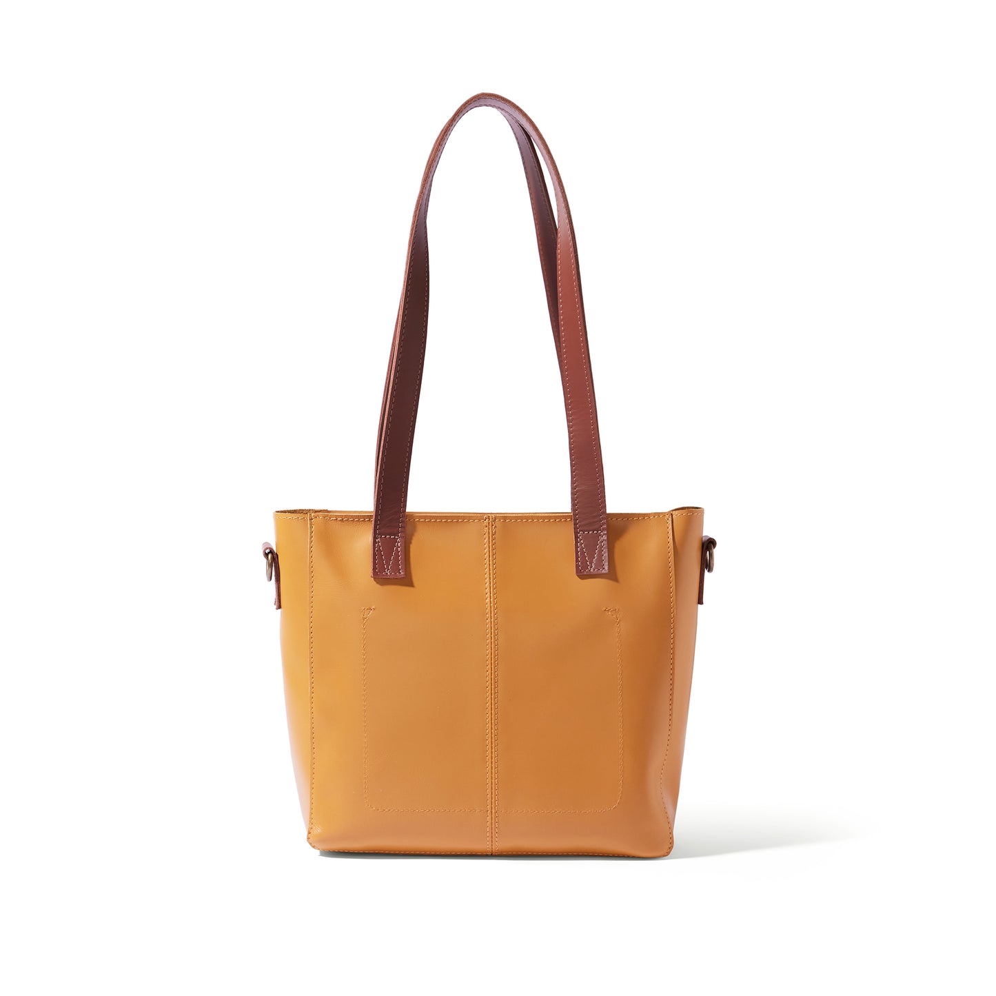 Harley leather unlined crossbody tote - CLEARANCE