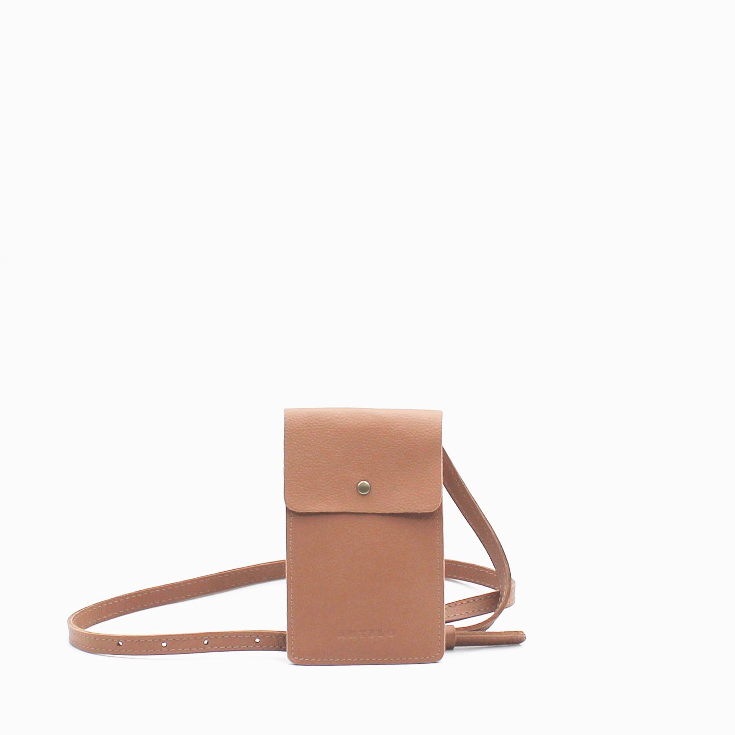 Benji Minimalist Leather Phone Bag