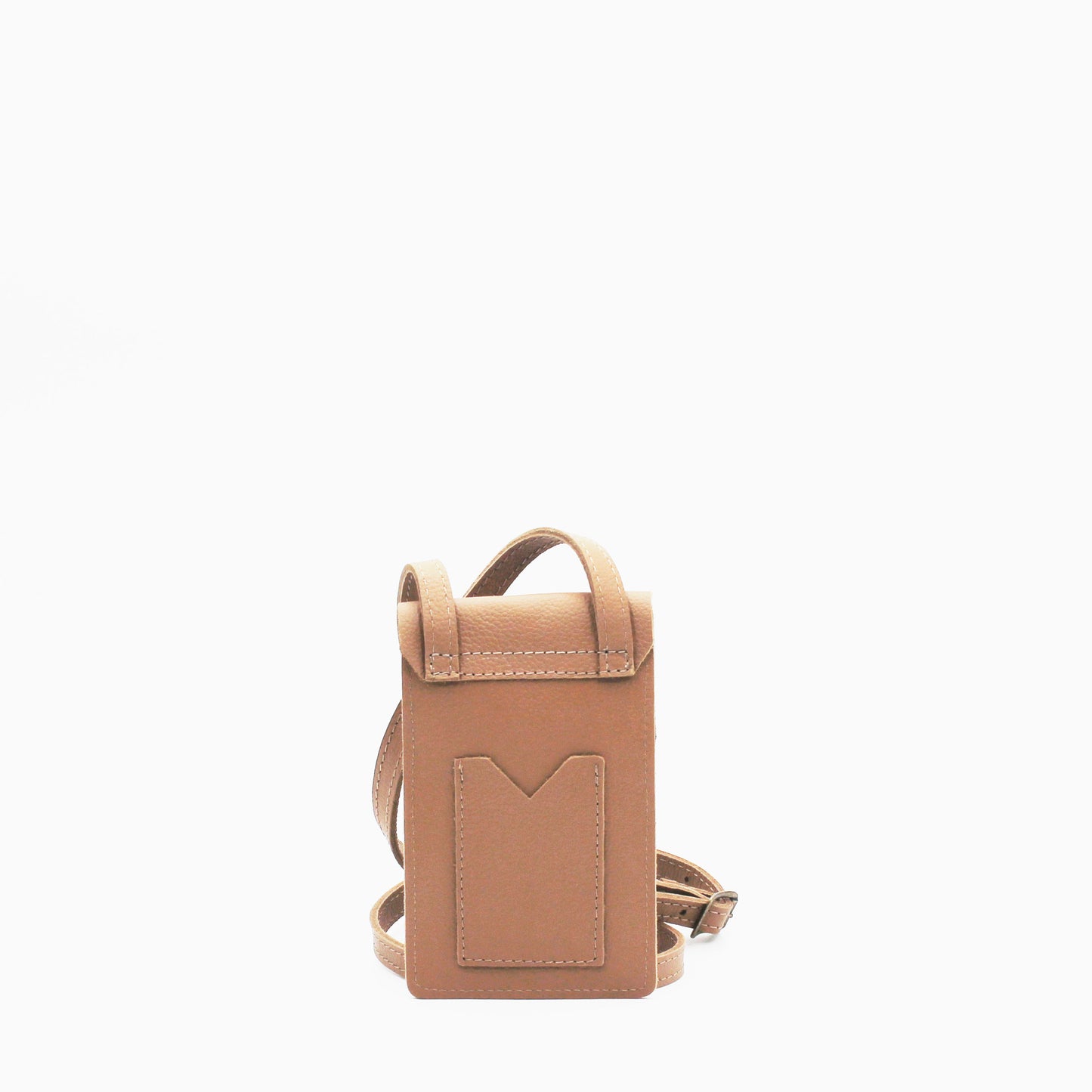 Benji Minimalist Leather Phone Bag