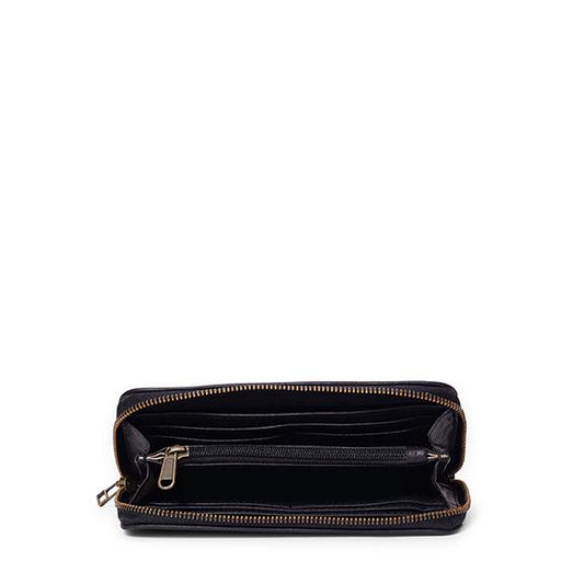 Hayley leather zip-around wallet - MINOR FLAW