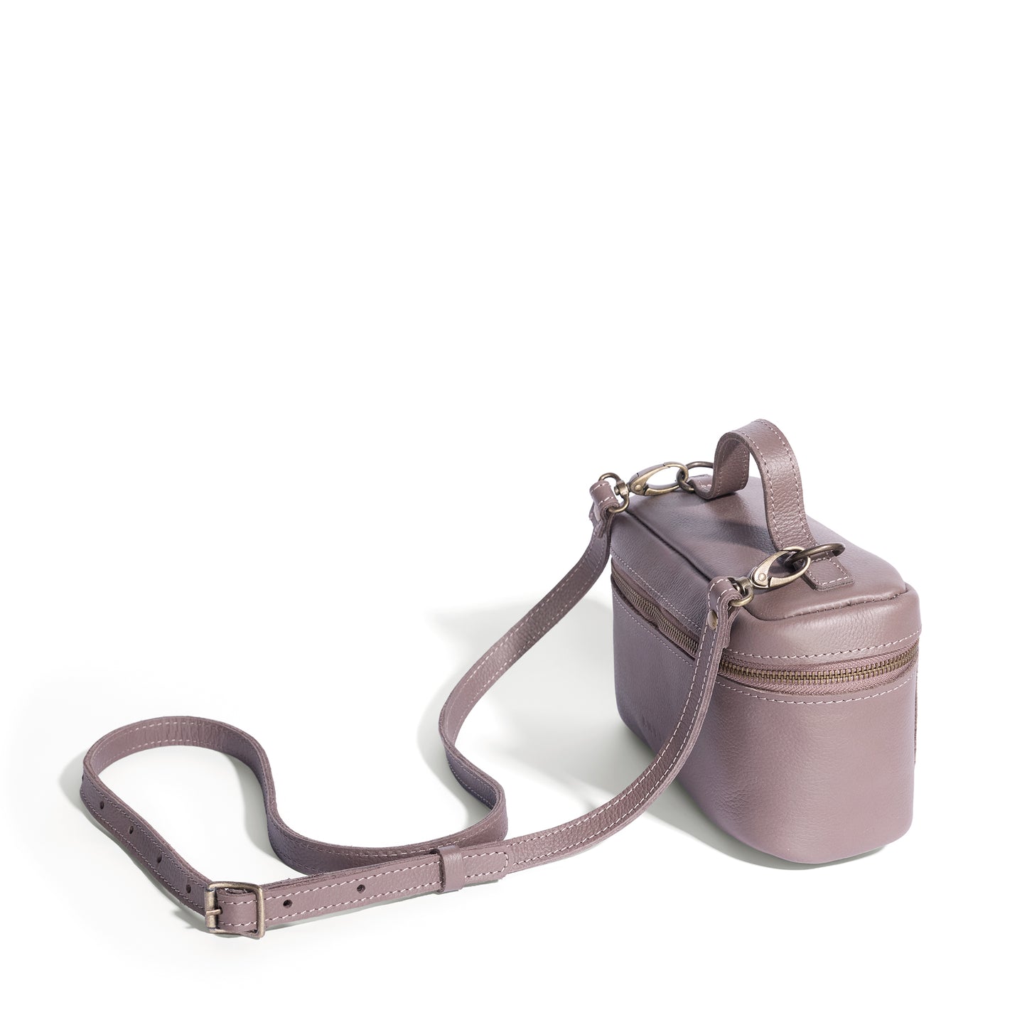 Sigma leather vanity crossbody