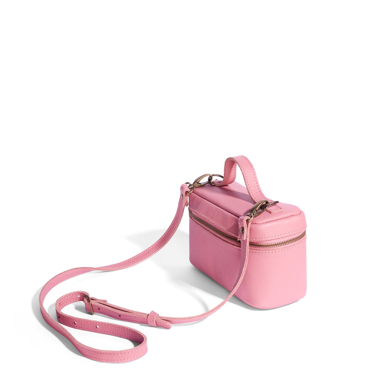 Sigma leather vanity crossbody