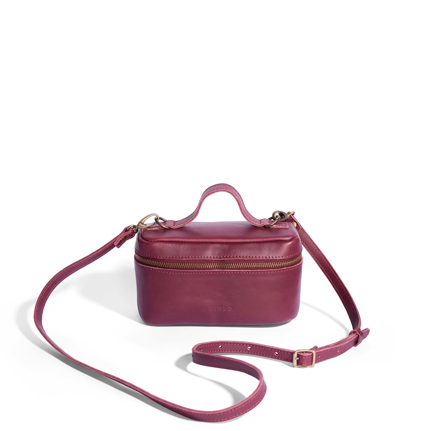 Sigma leather vanity crossbody
