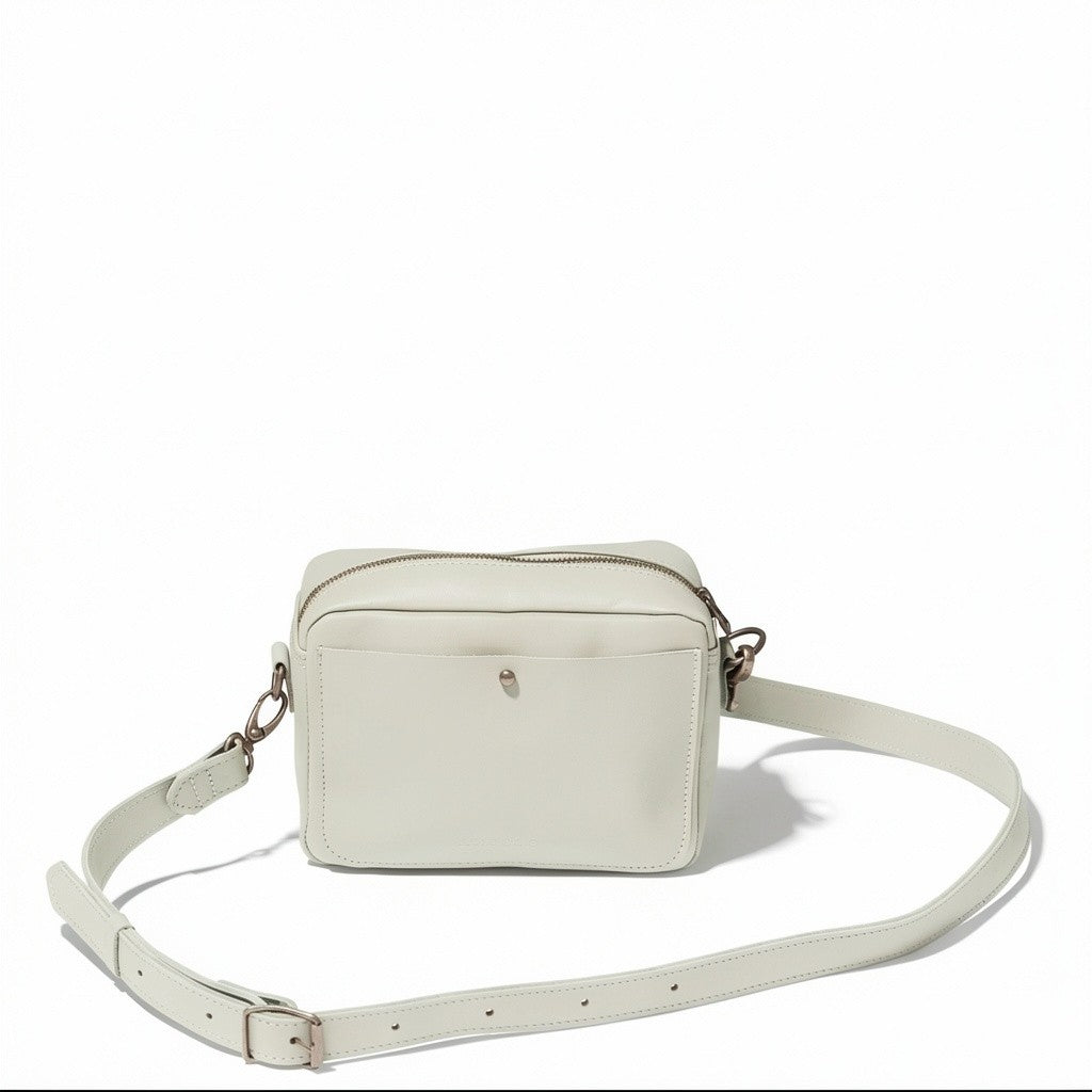 Nixie Leather Camera Crossbody