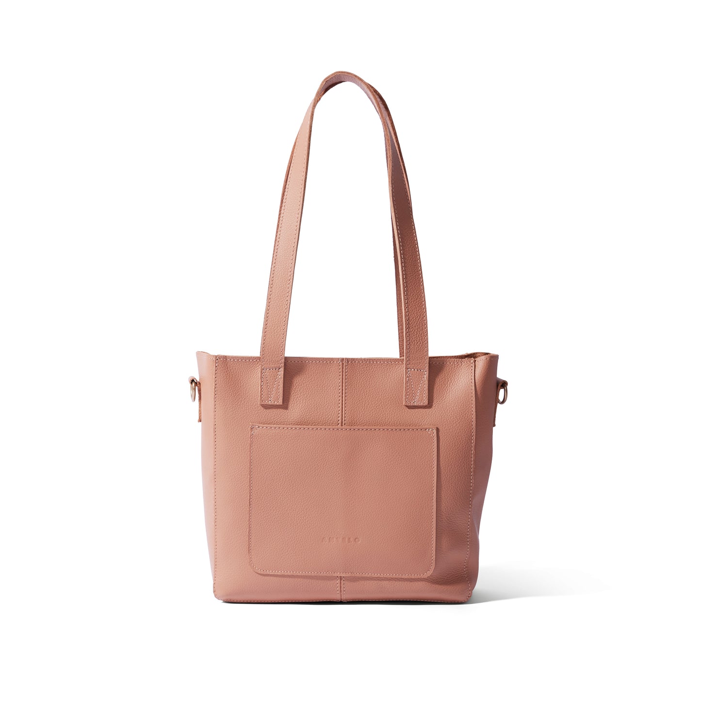 Harley leather unlined crossbody tote - CLEARANCE