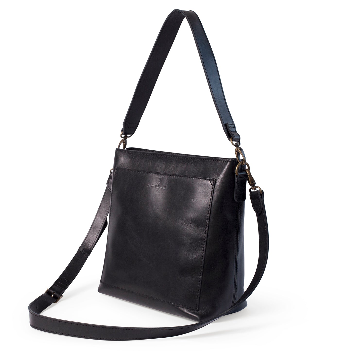 Josie Prism Leather Shoulder Bag with Sling