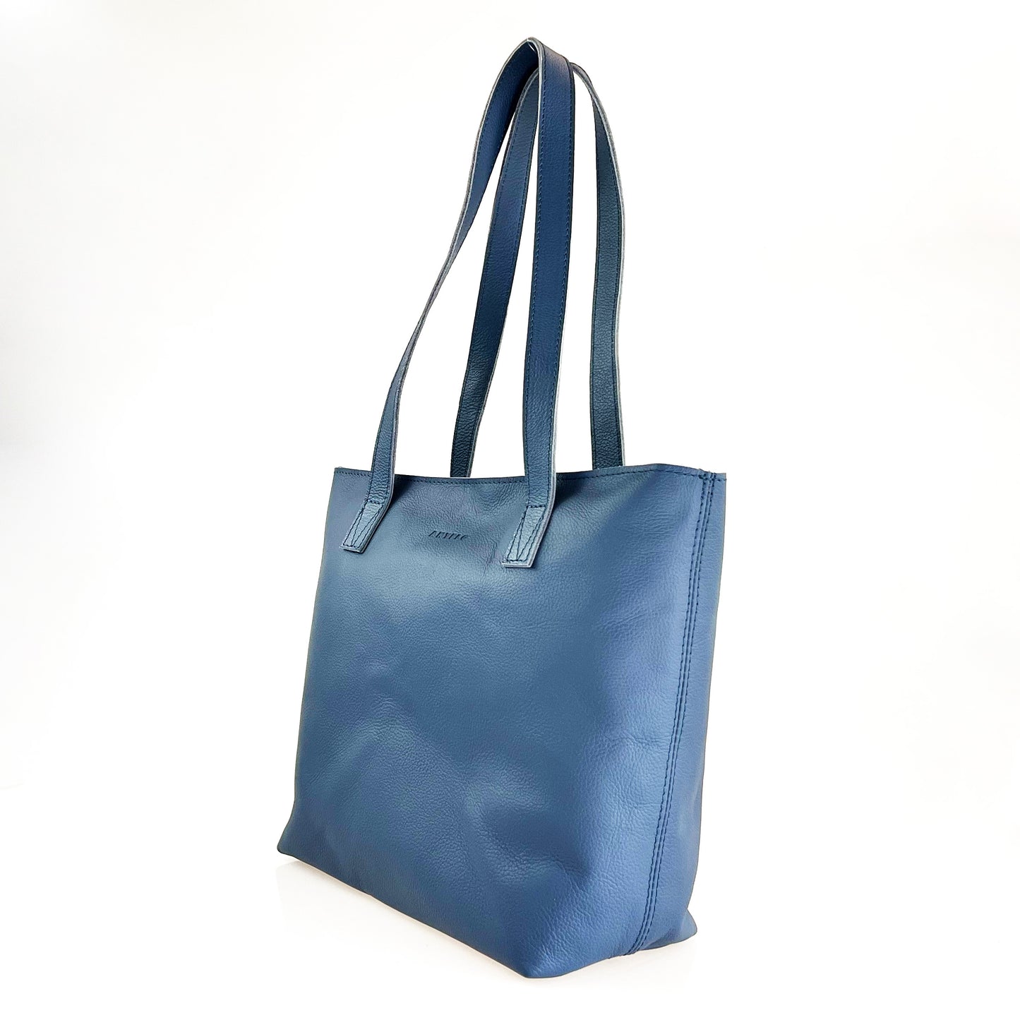 Emmy unlined Leather Tote with Zip