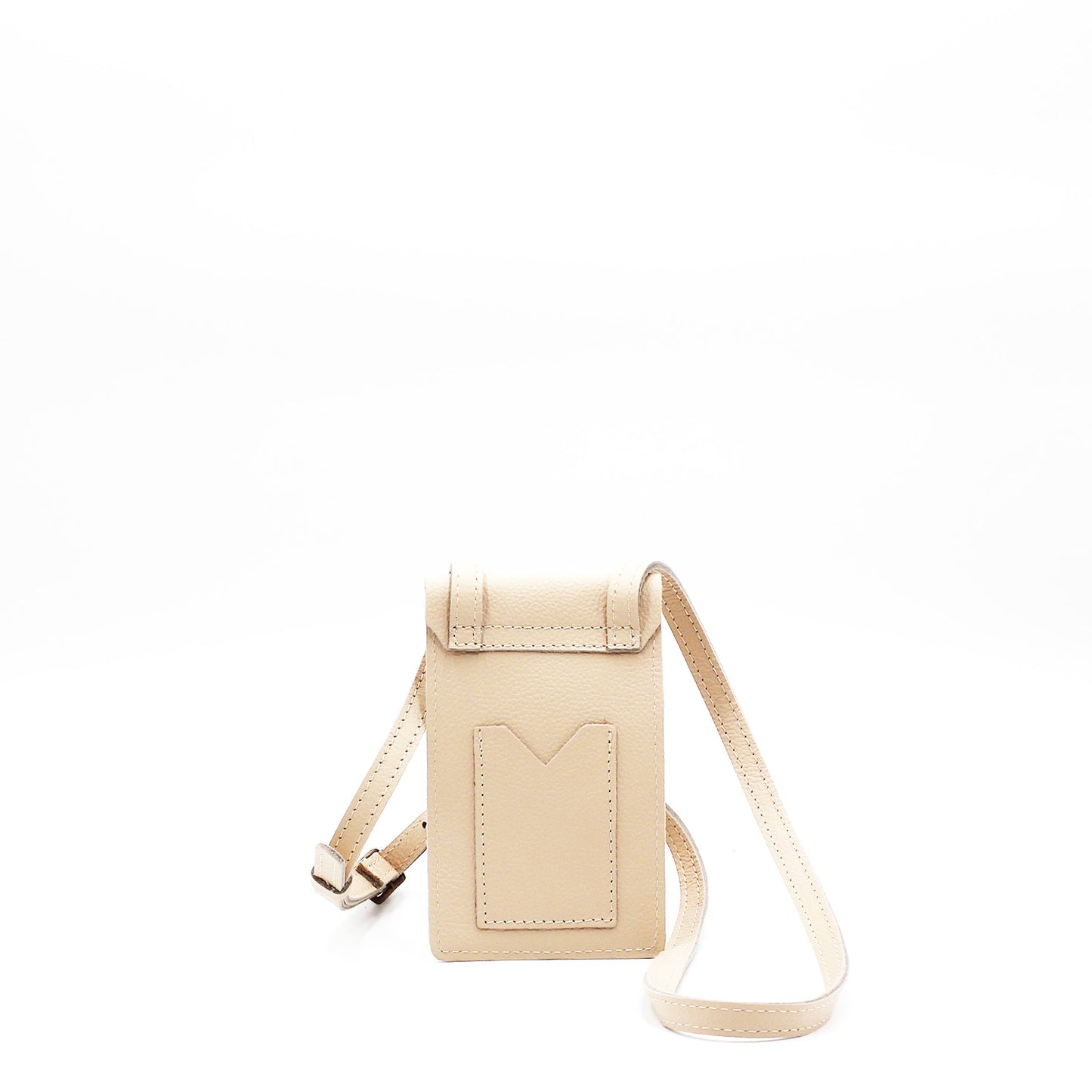 Benji Minimalist Leather Phone Bag