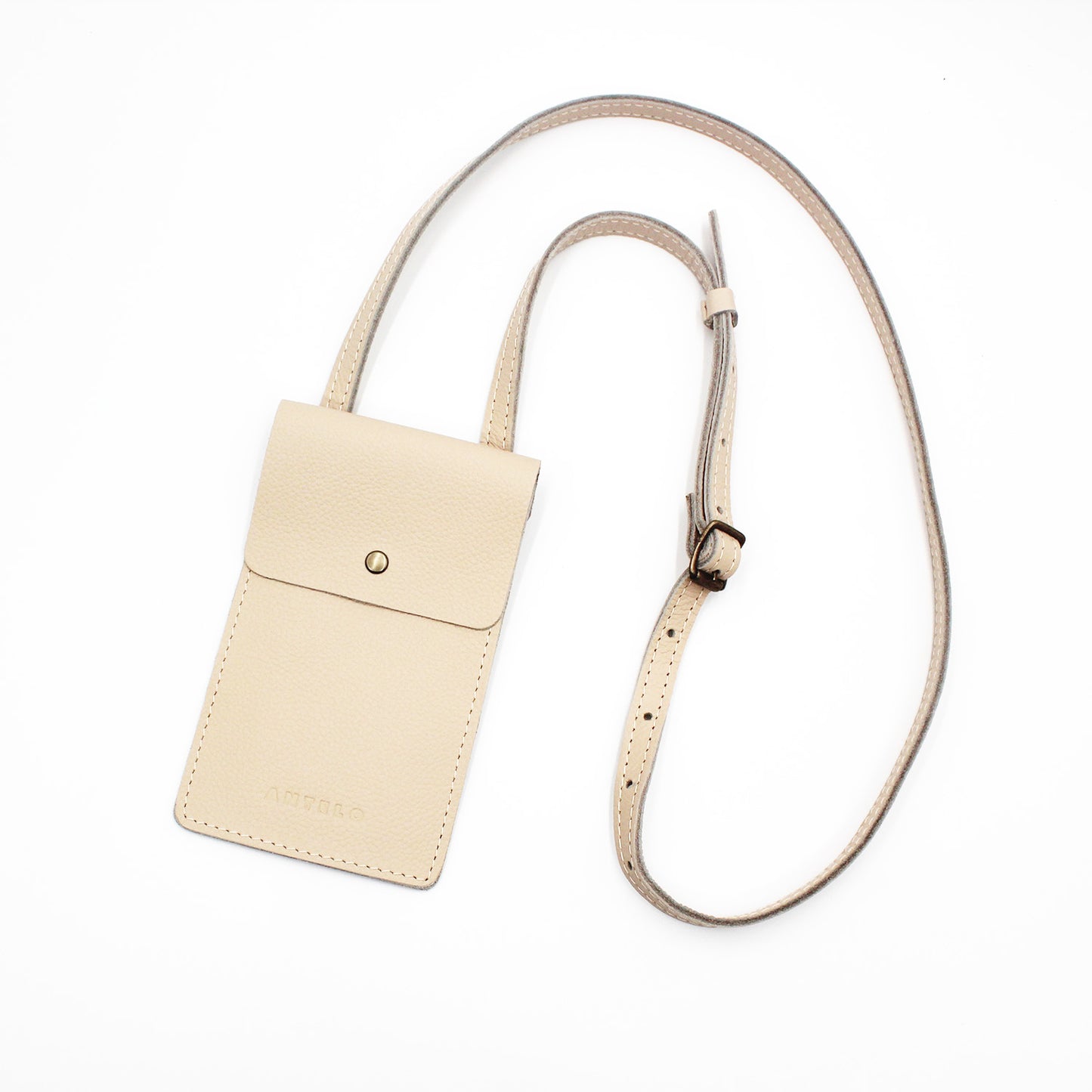 Benji Minimalist Leather Phone Bag