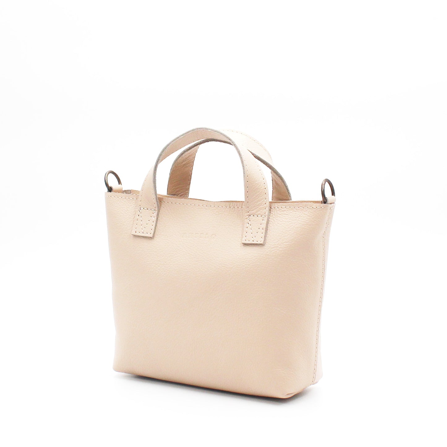 Zazi Petite leather crossbody tote