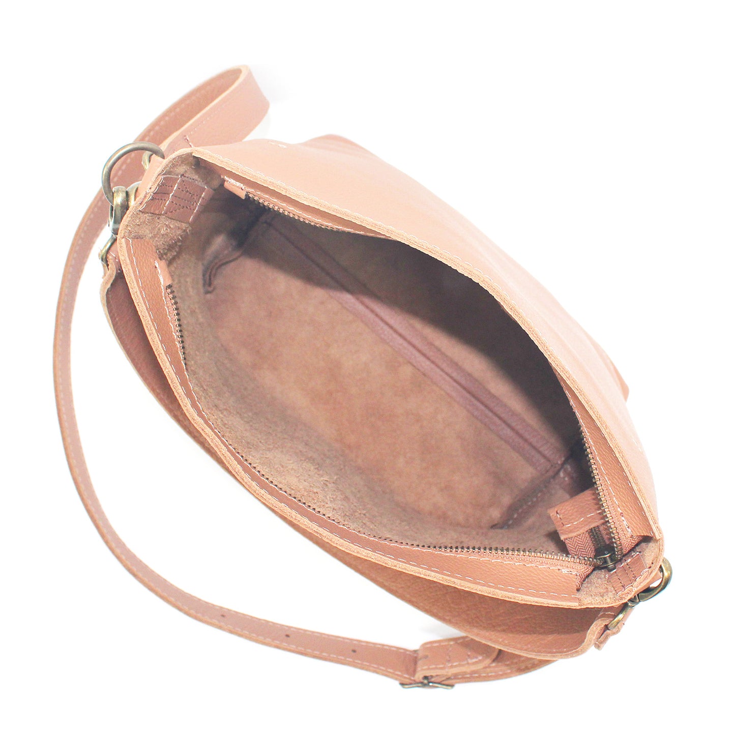 Josie Prism Leather Shoulder Bag with Sling - MINOR FLAW