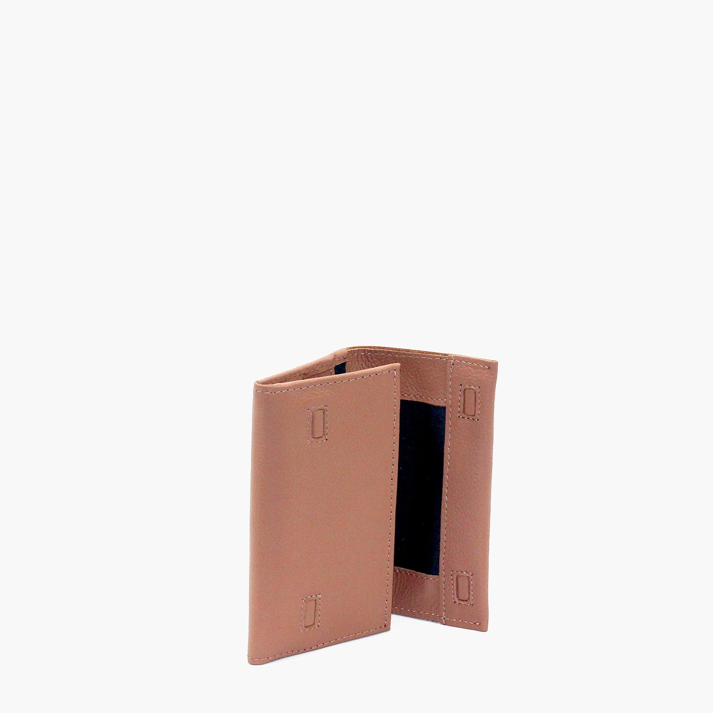 Evie Three-Quarter Leather Trifold Wallet - MINOR FLAW