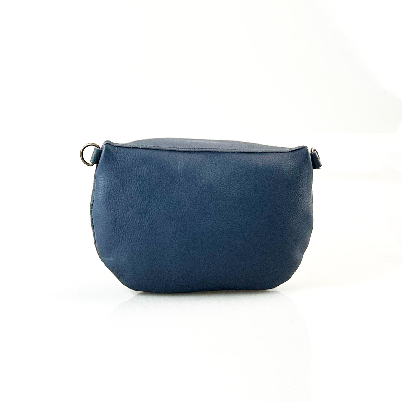Ruby Classic leather adjustable moon-bag crossbody