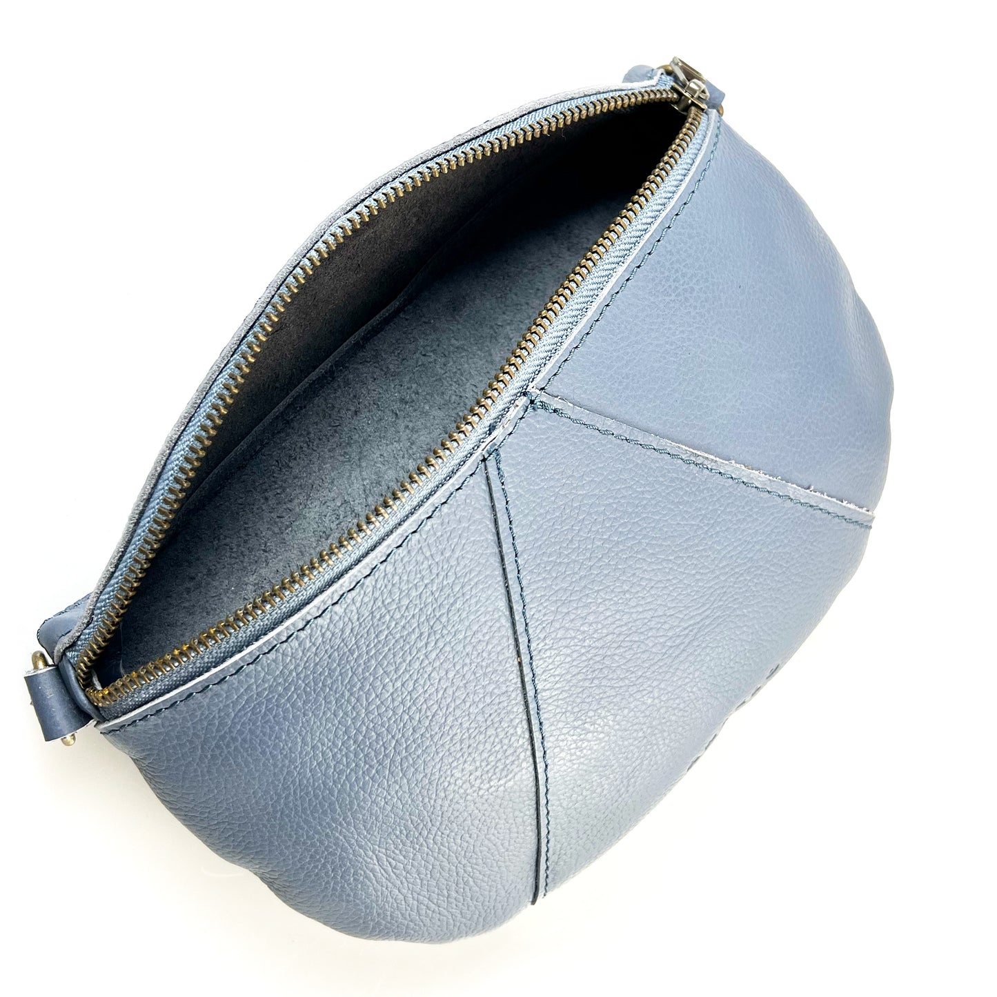 Ruby Classic leather adjustable moon-bag crossbody