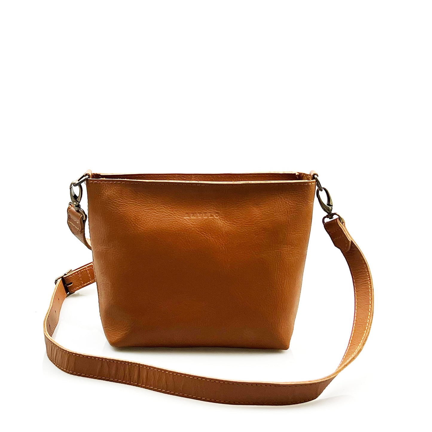 Maxie Petite leather Crossbody - MINOR FLAW jou