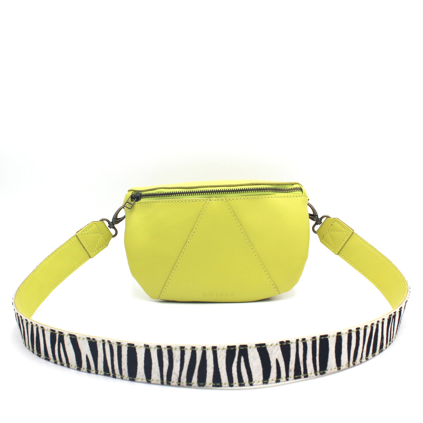 Ruby Eclipse leather crossbody with Wild leather strap - End of Range