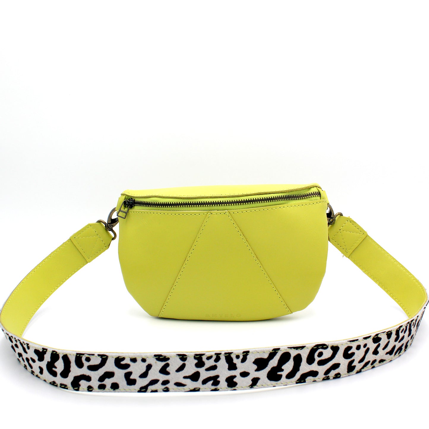 Ruby Eclipse leather crossbody with Wild leather strap - End of Range