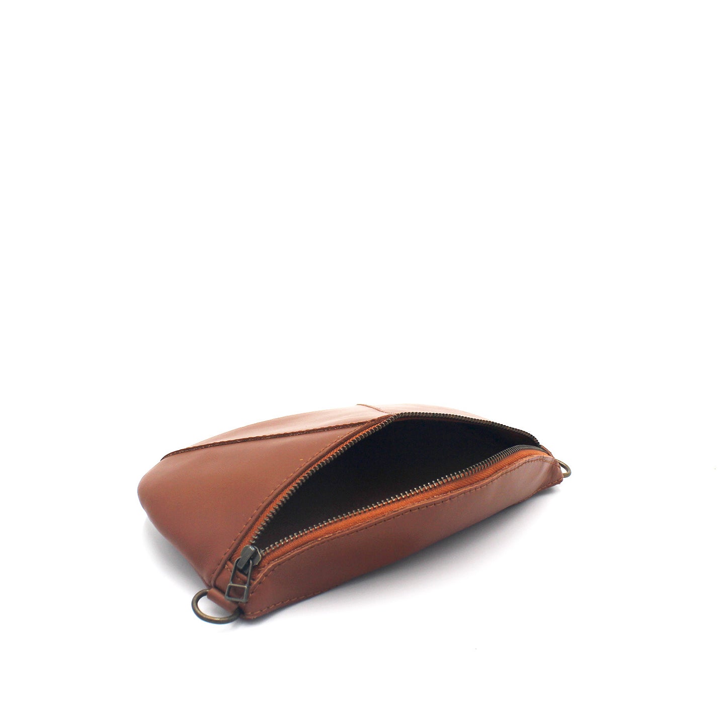 Ruby Eclipse leather crossbody with Wild leather strap