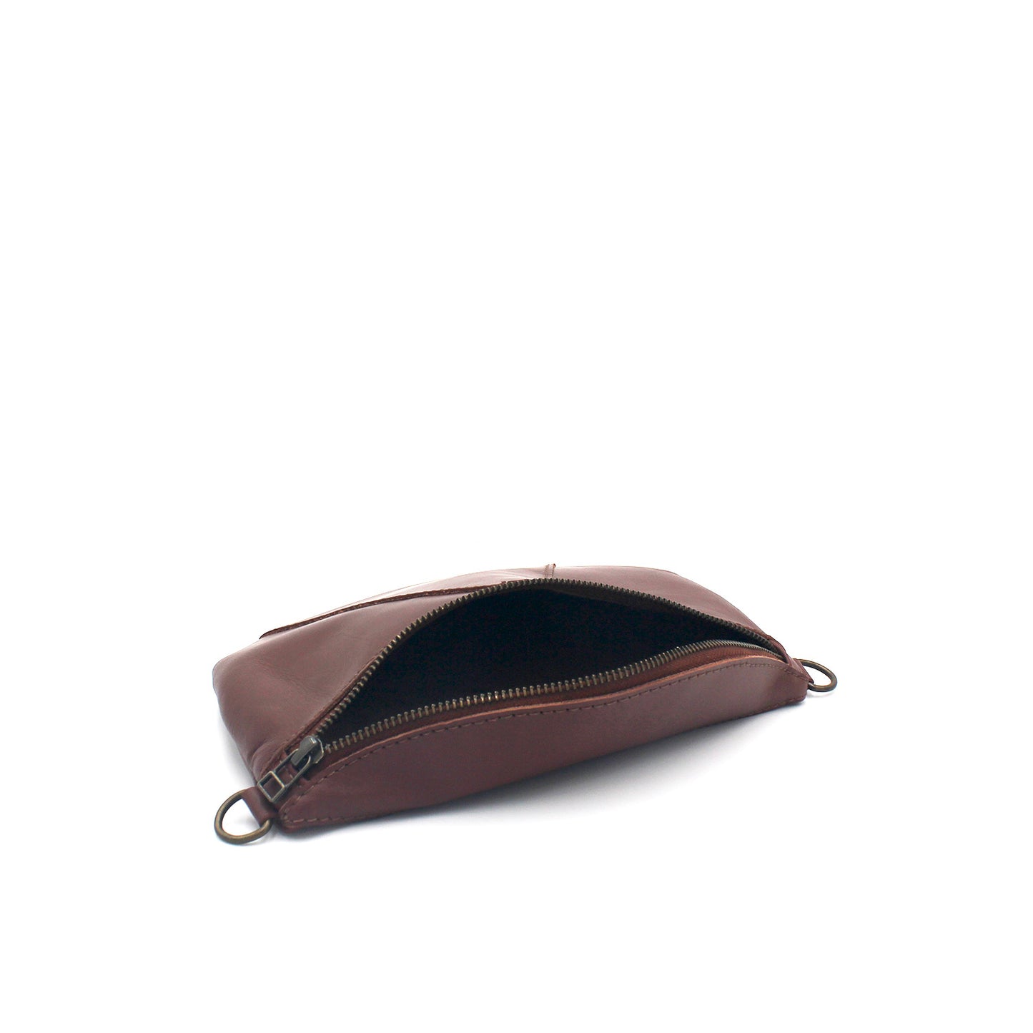 Ruby Eclipse leather crossbody with Wild leather strap