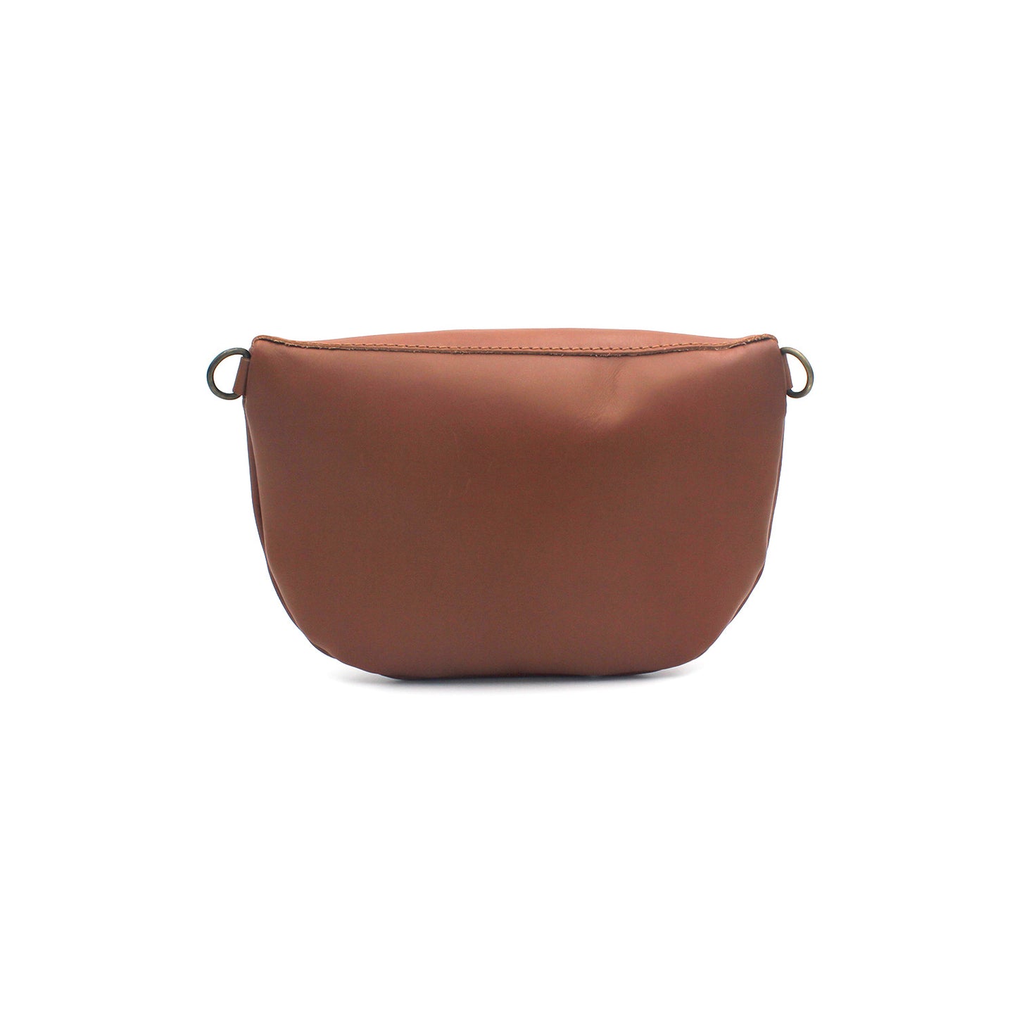 Ruby Eclipse leather crossbody with Wild leather strap