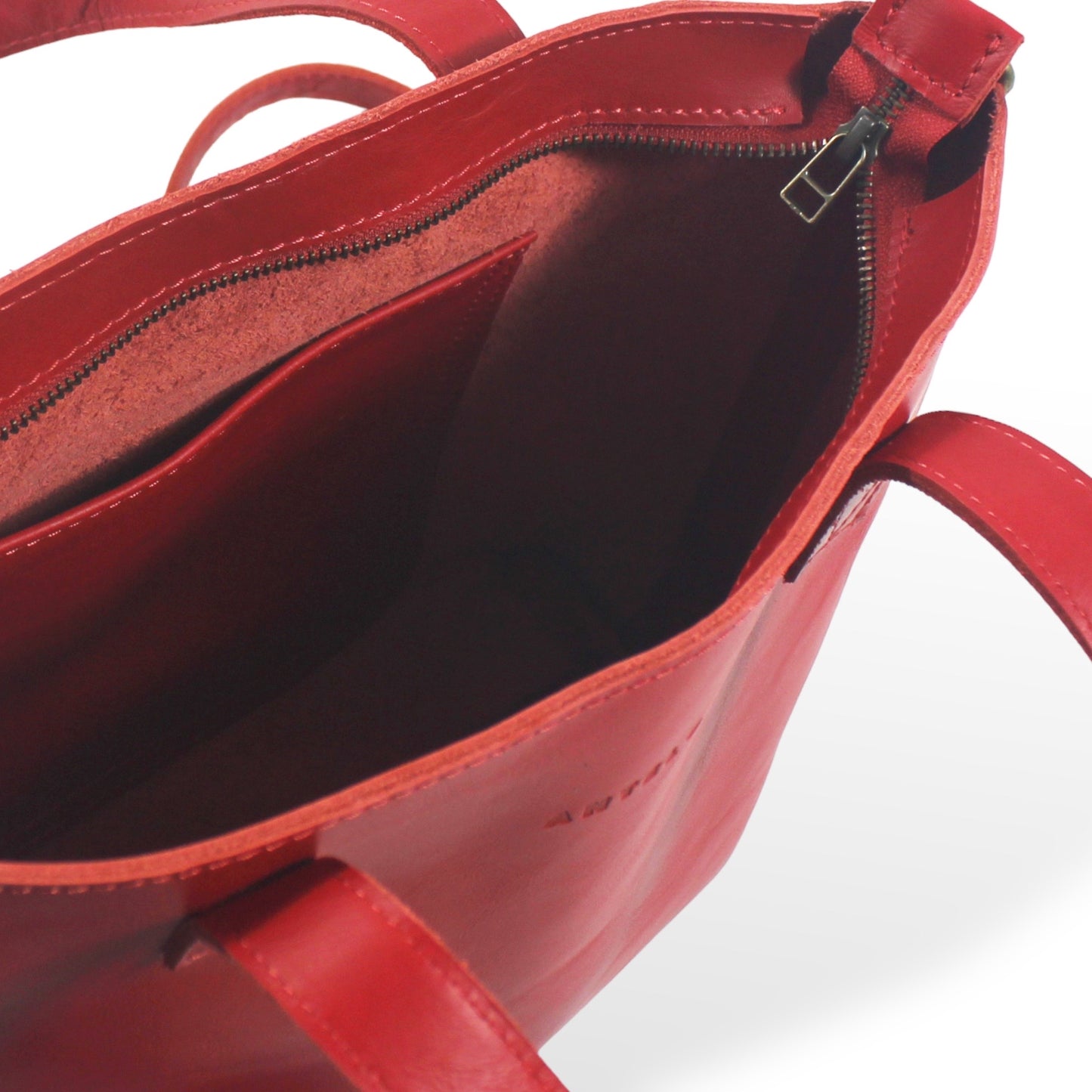 Katie leather midi tote crossbody