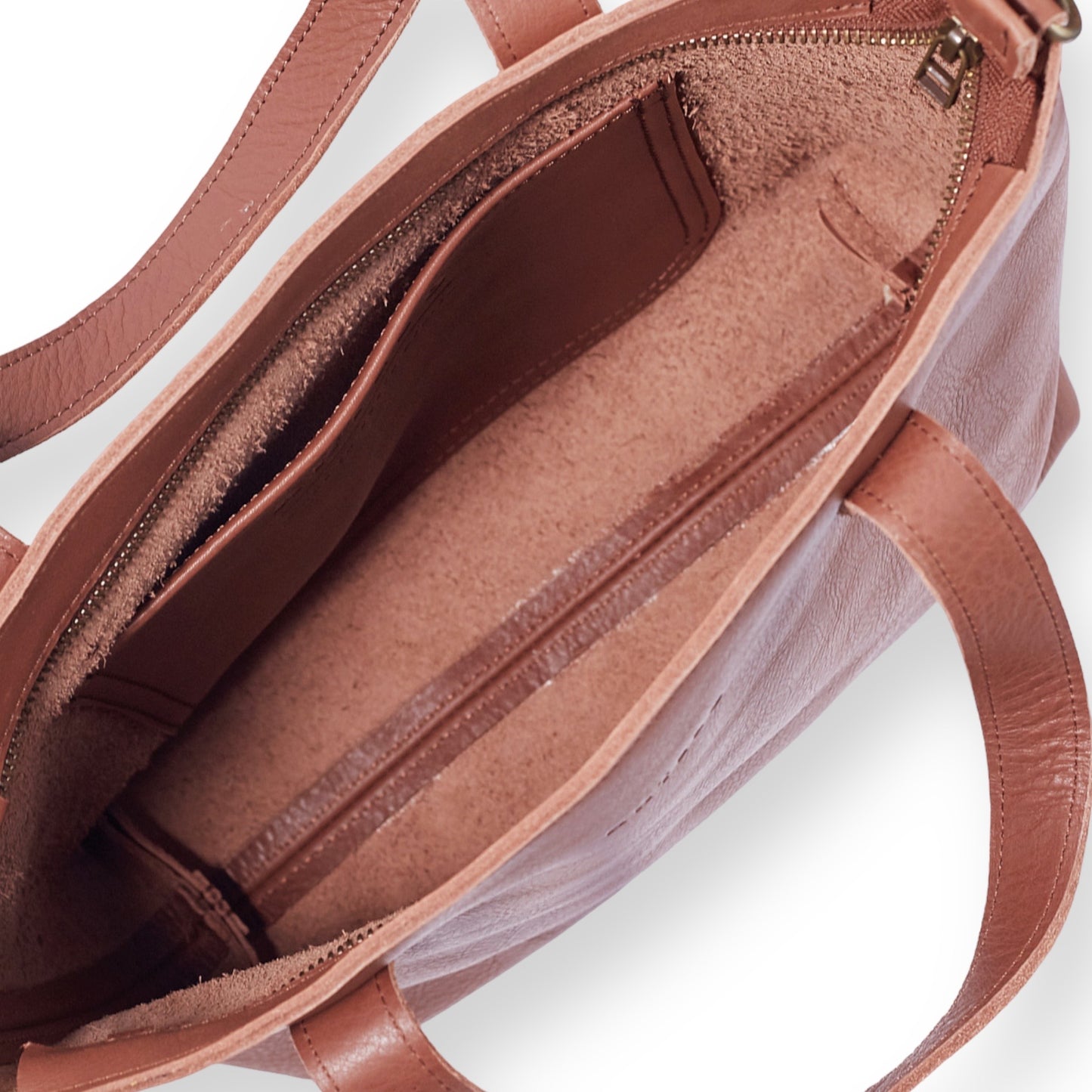 Katie leather midi tote crossbody