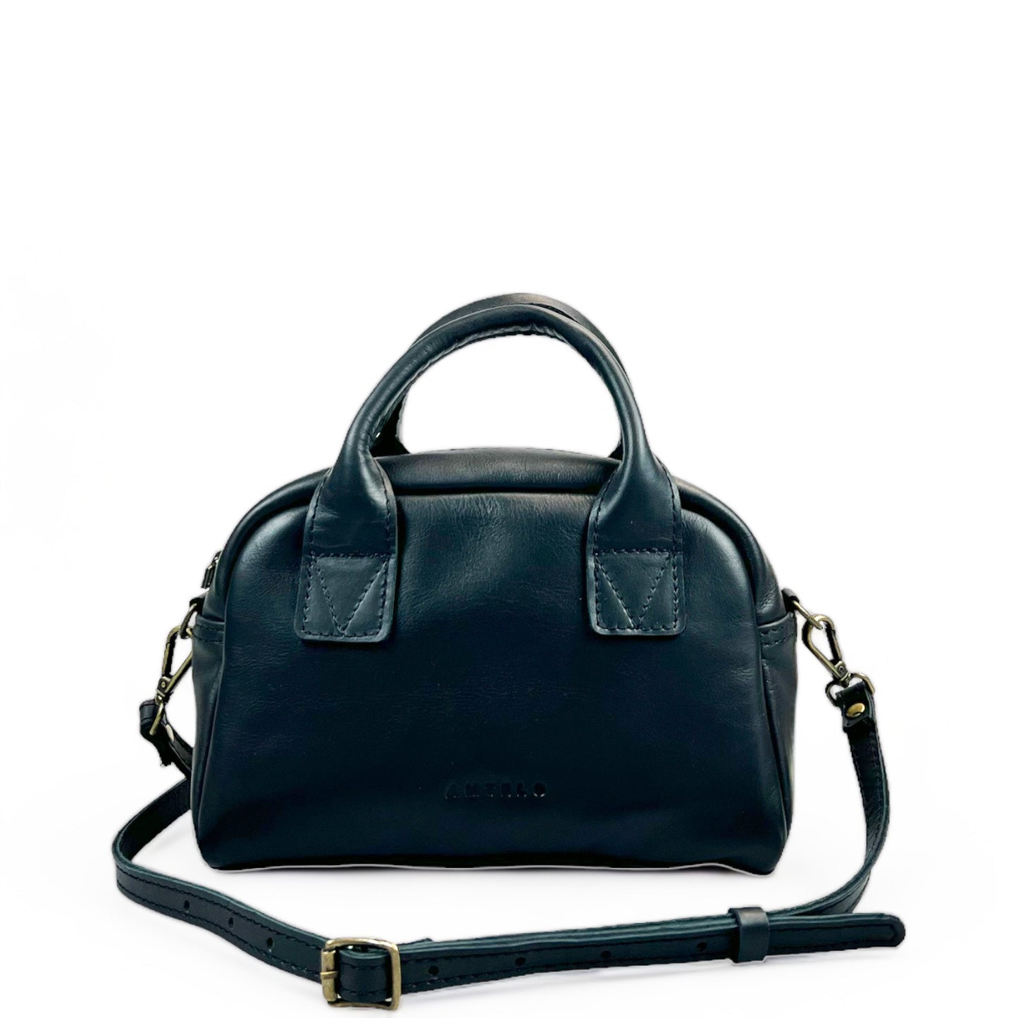 Khaleesi Leather Mini Bowler Crossbody