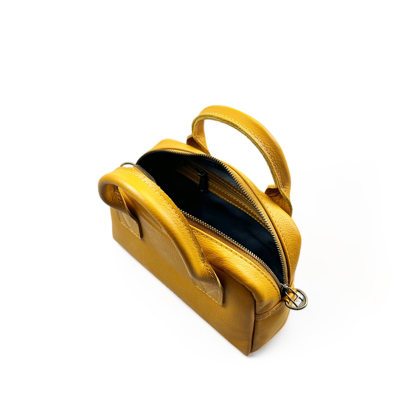 Khaleesi Leather Mini Bowler Crossbody