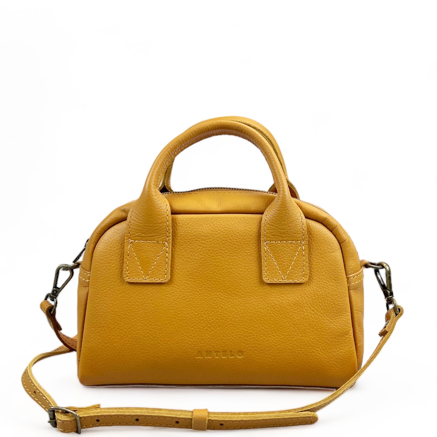 Khaleesi Leather Mini Bowler Crossbody