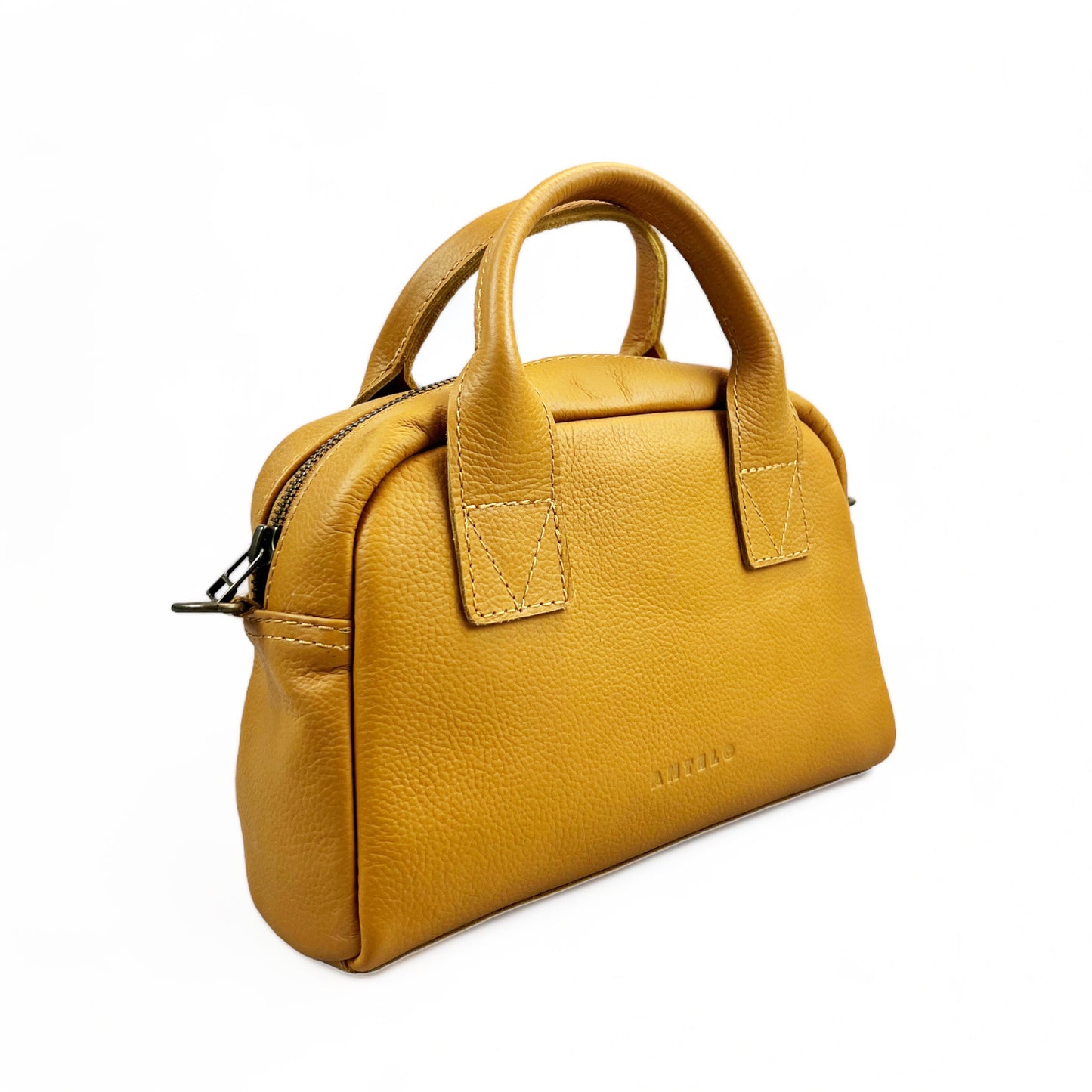 Khaleesi Leather Mini Bowler Crossbody