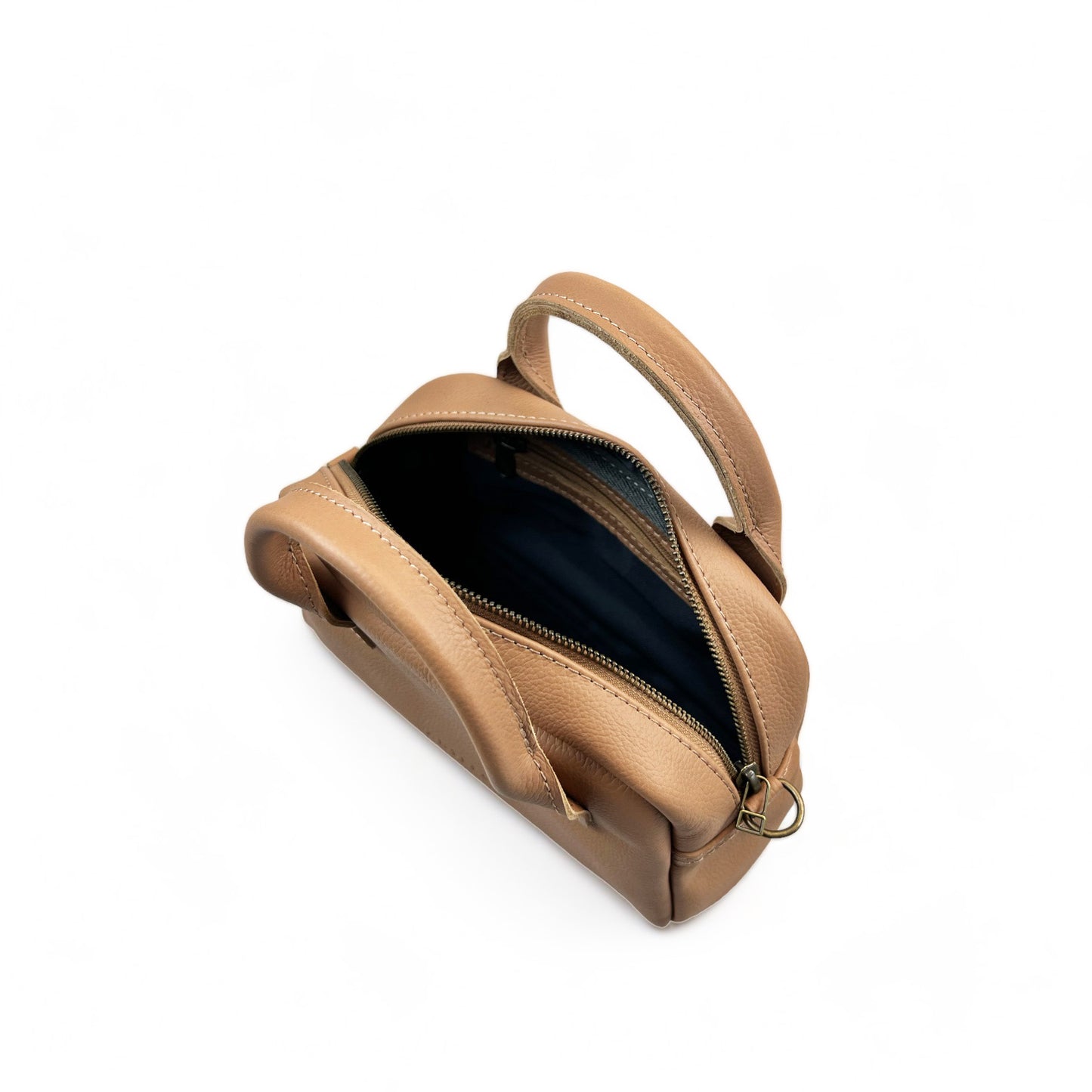 Khaleesi Leather Mini Bowler Crossbody