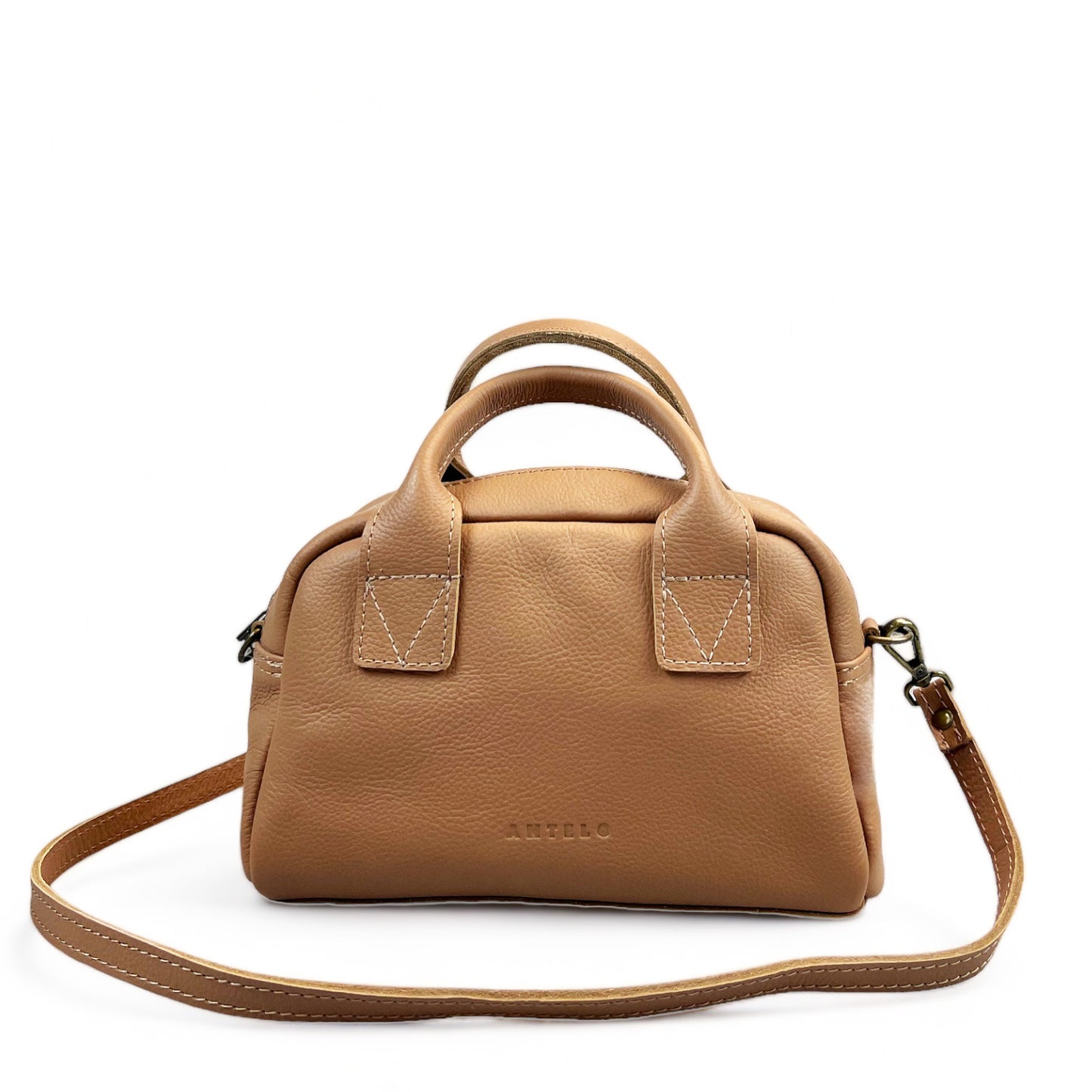 Khaleesi Leather Mini Bowler Crossbody