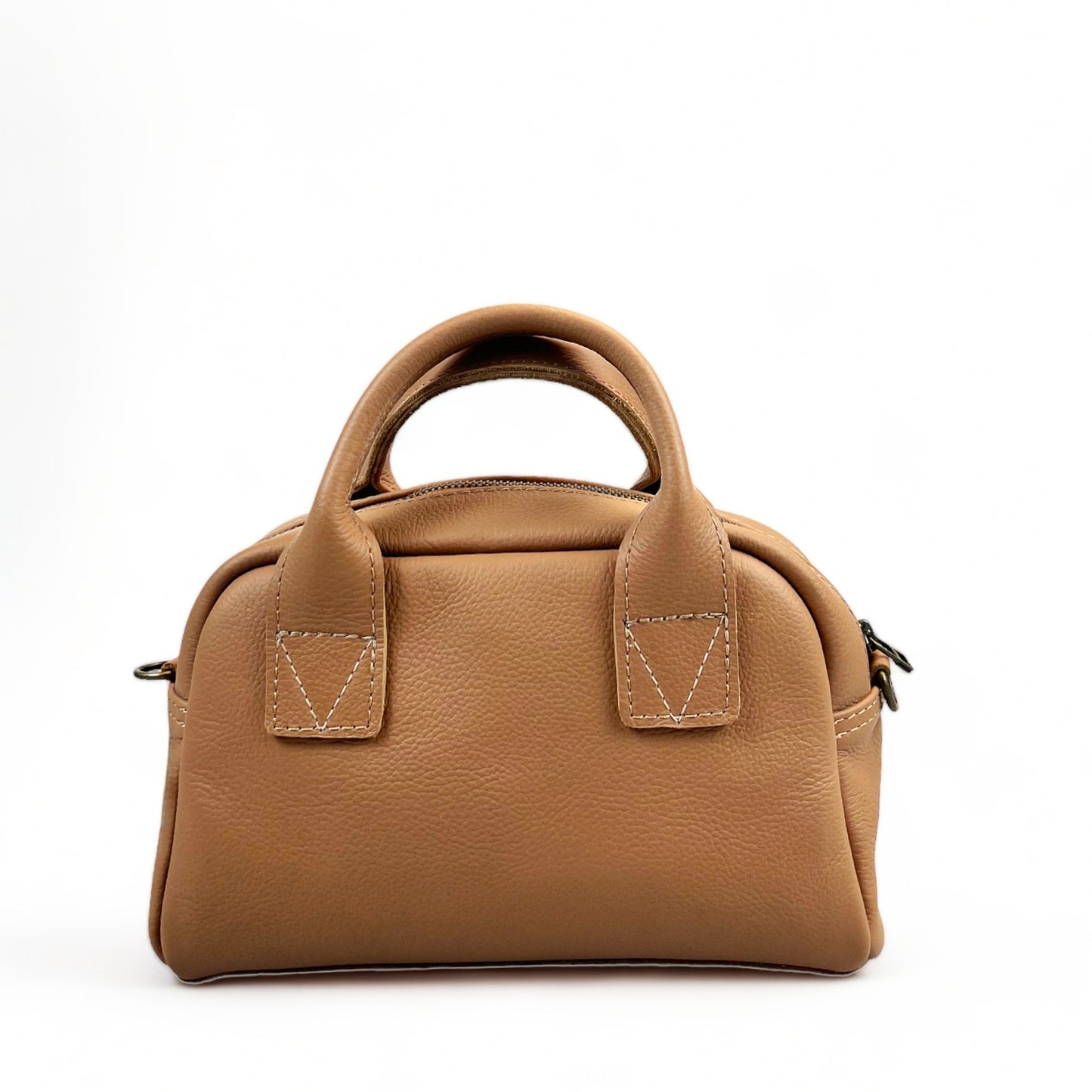 Khaleesi Leather Mini Bowler Crossbody