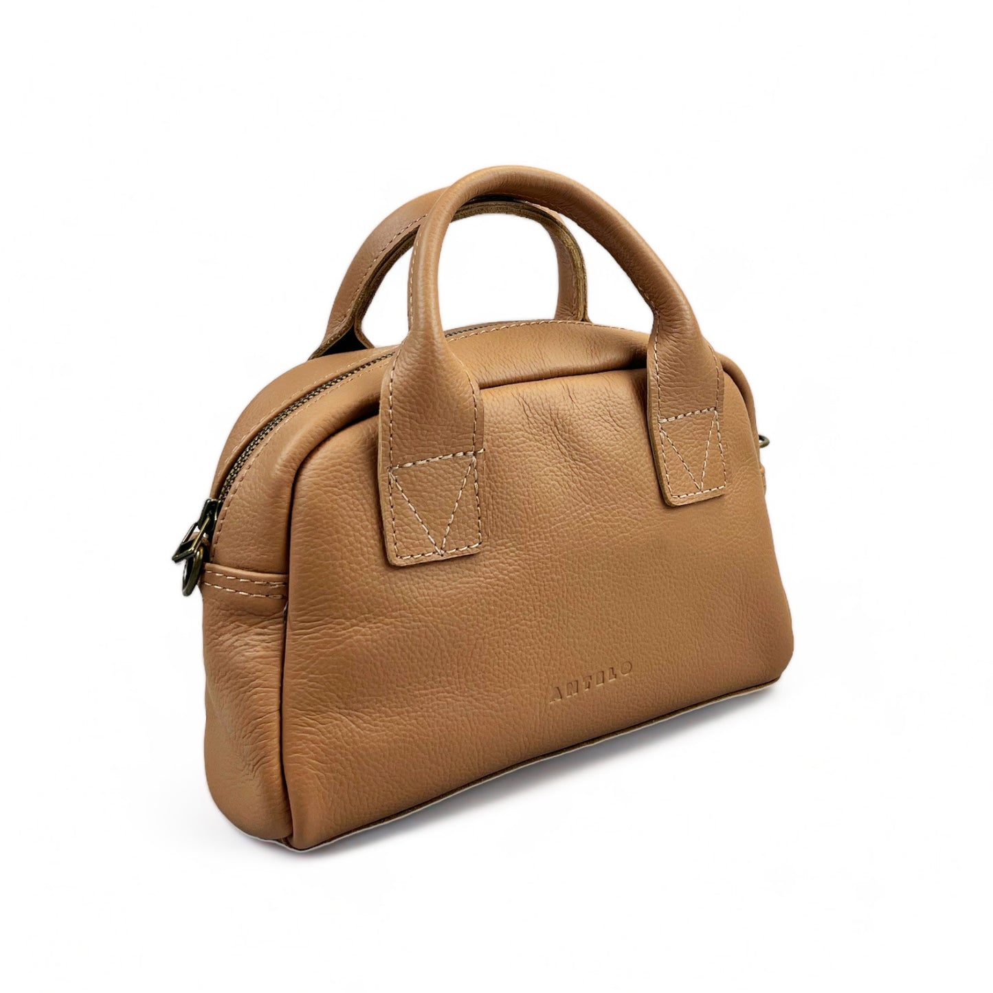 Khaleesi Leather Mini Bowler Crossbody