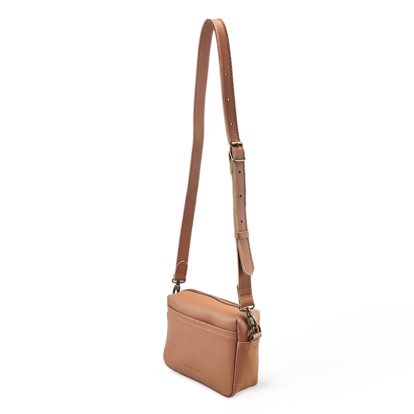Lesedi Leather Mini Box Bag