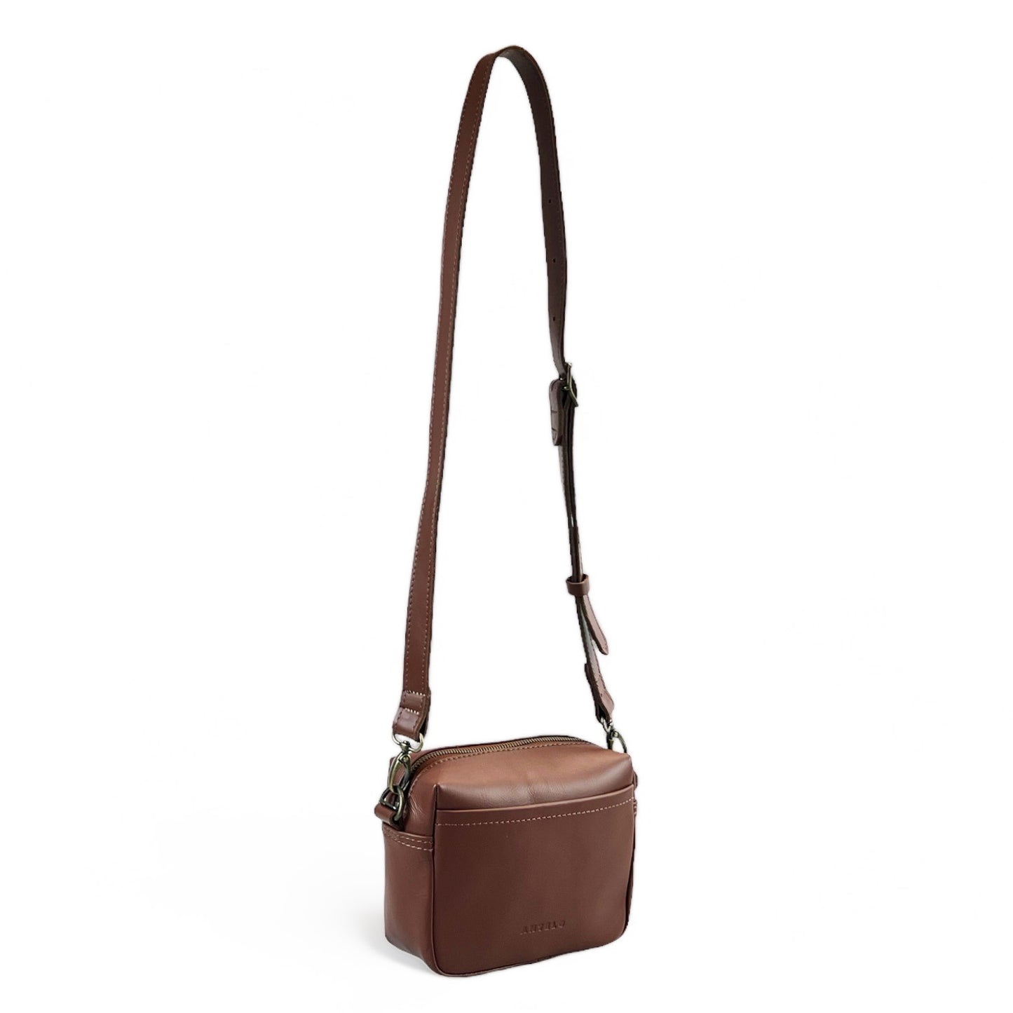 Lesedi Leather Mini Box Bag
