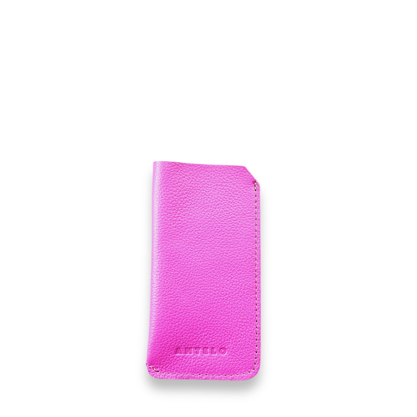 Lucas leather sunglass pouch