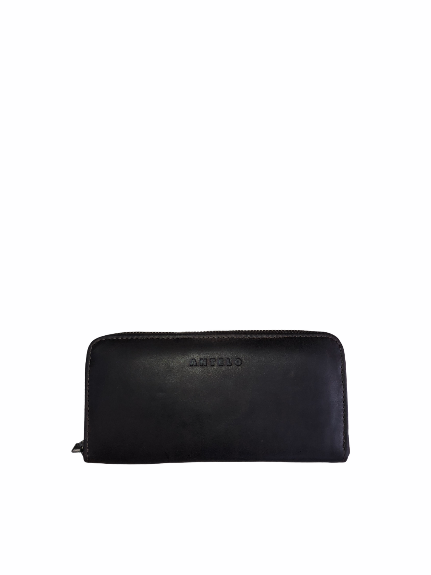 Hayley leather zip-around wallet - End of Range